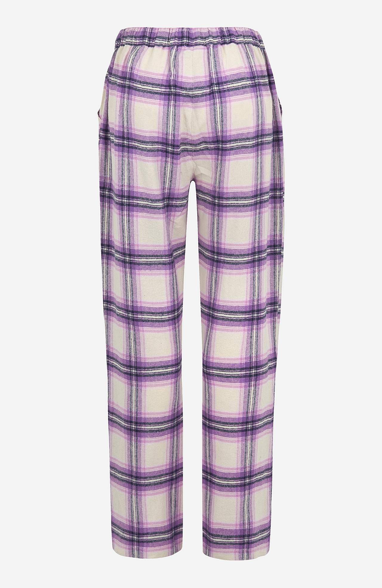 Rutete pyjamas i flanell