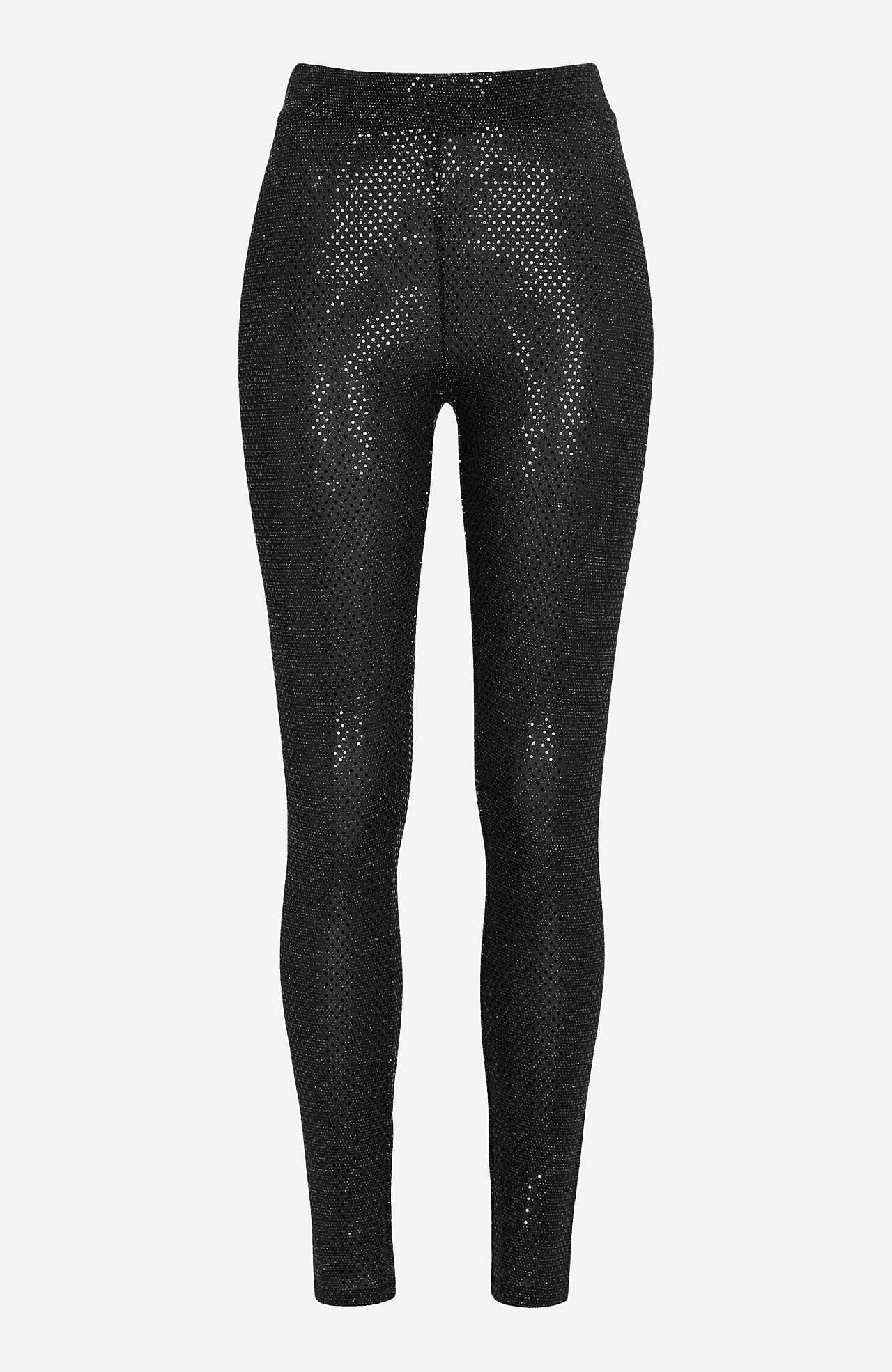 Leggings med paljetter