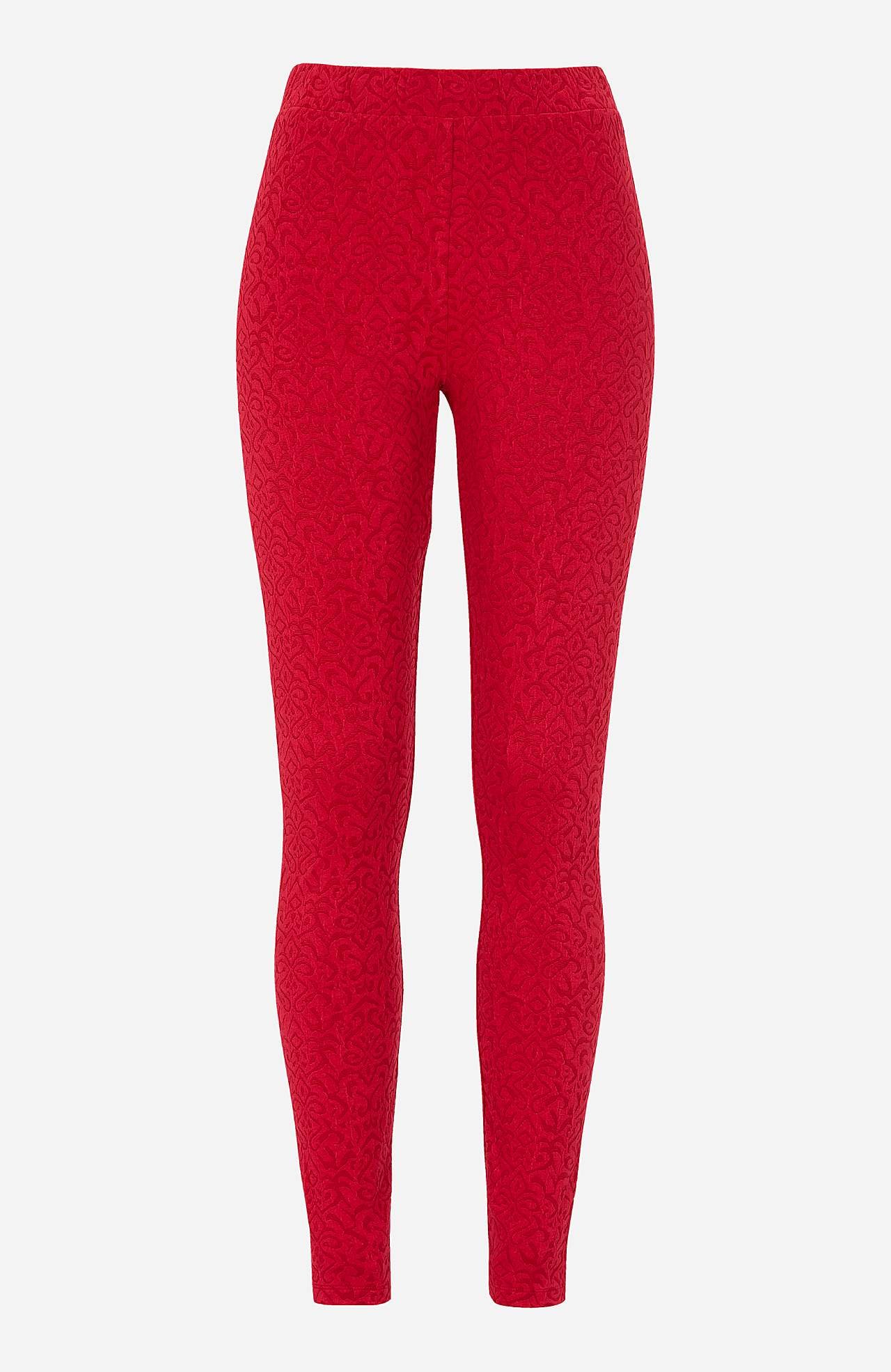 Leggings med strukturmønster