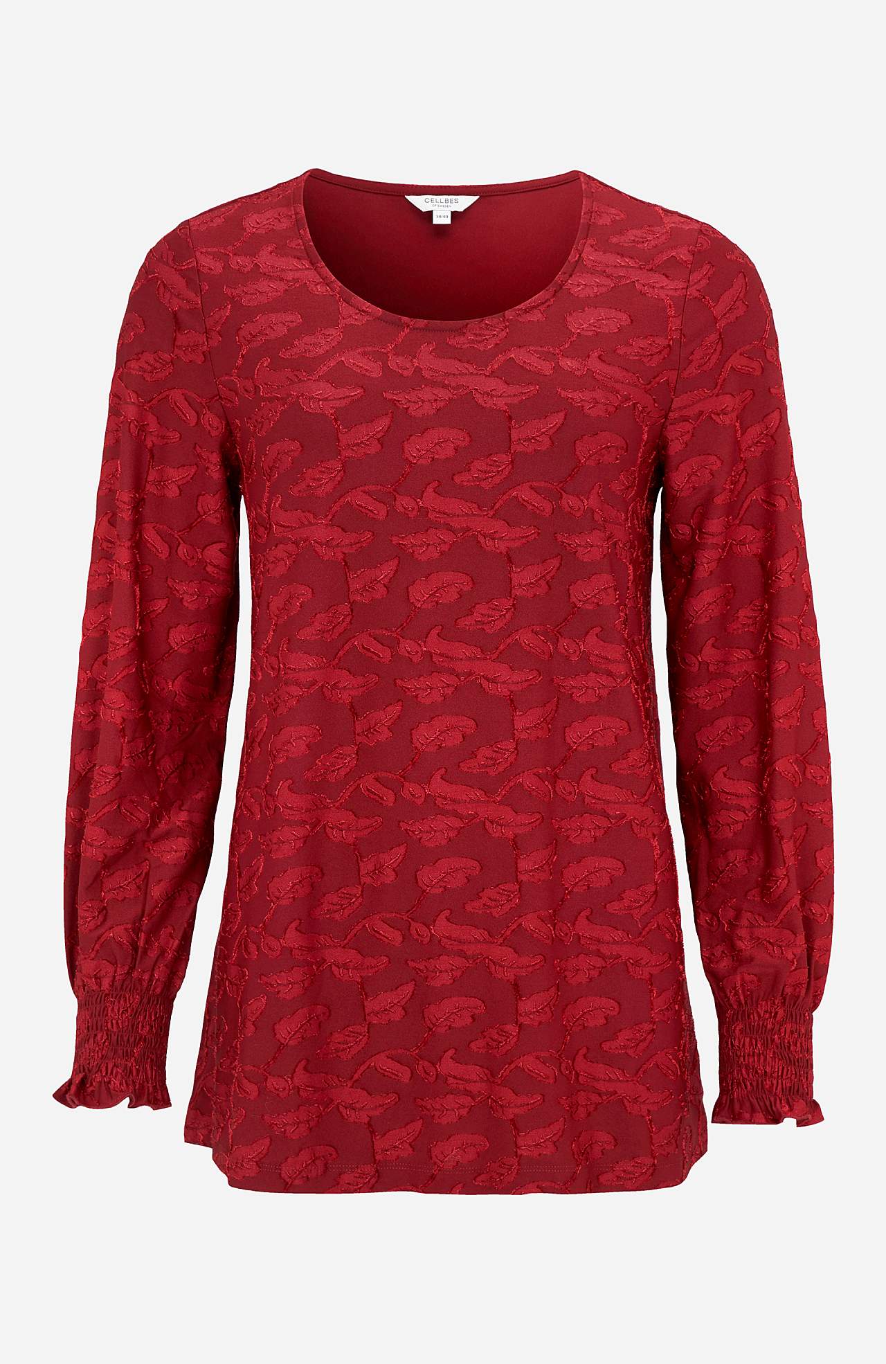 Jacquard-mønster jerseytunika