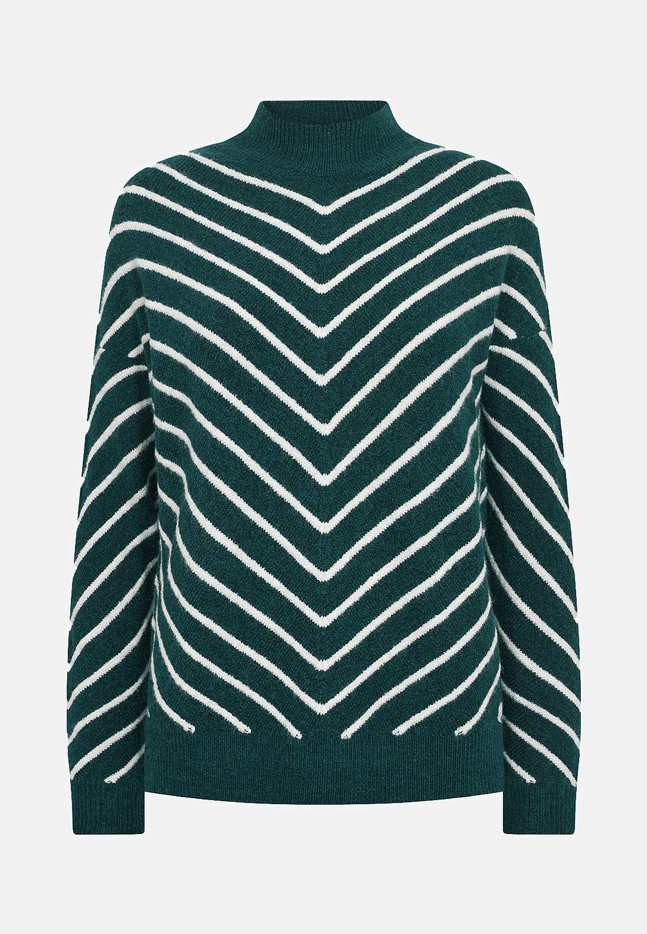 Stripete strikkegenser Nessie