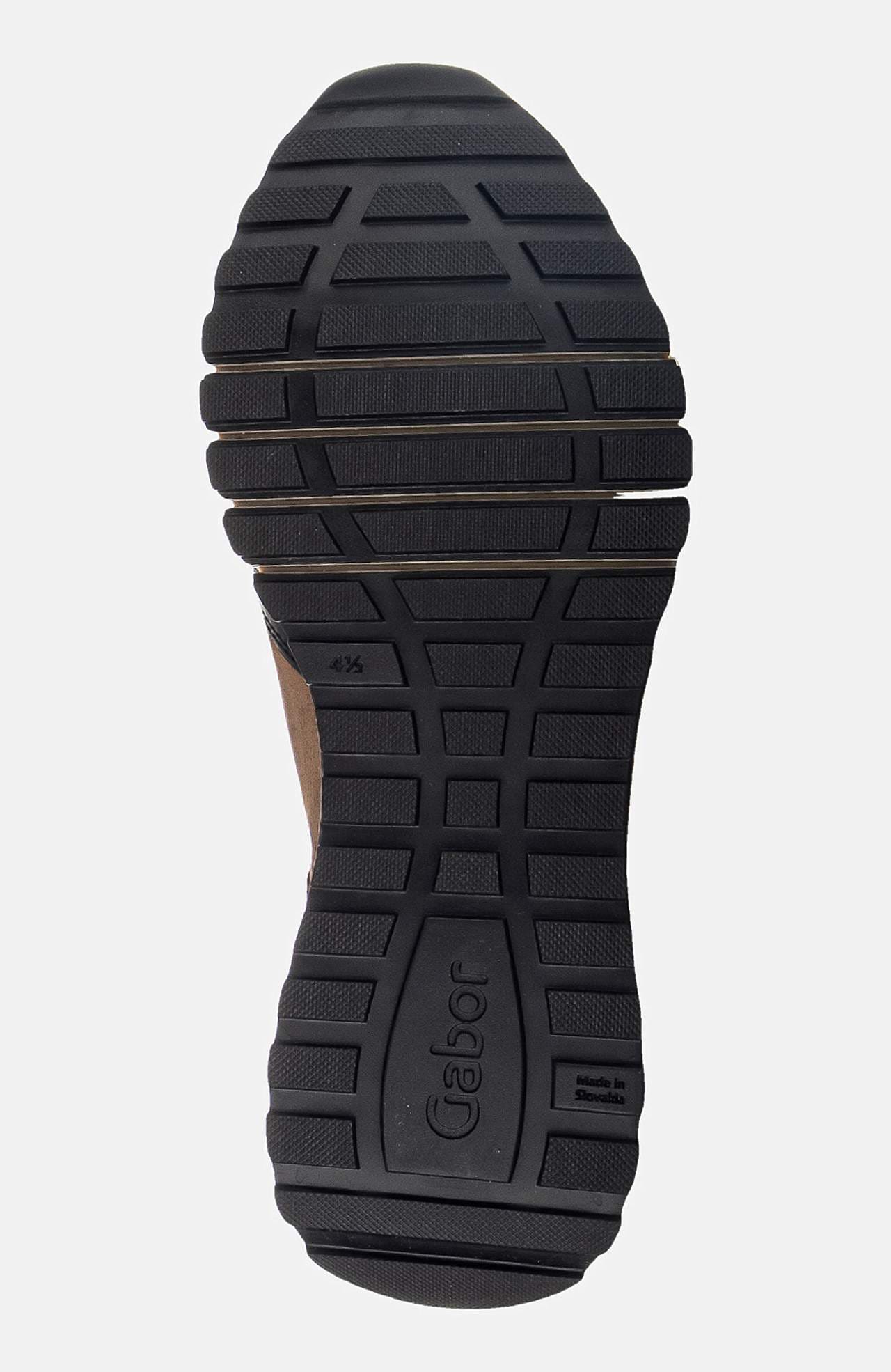 Blokkfargede sneakerser i skinn