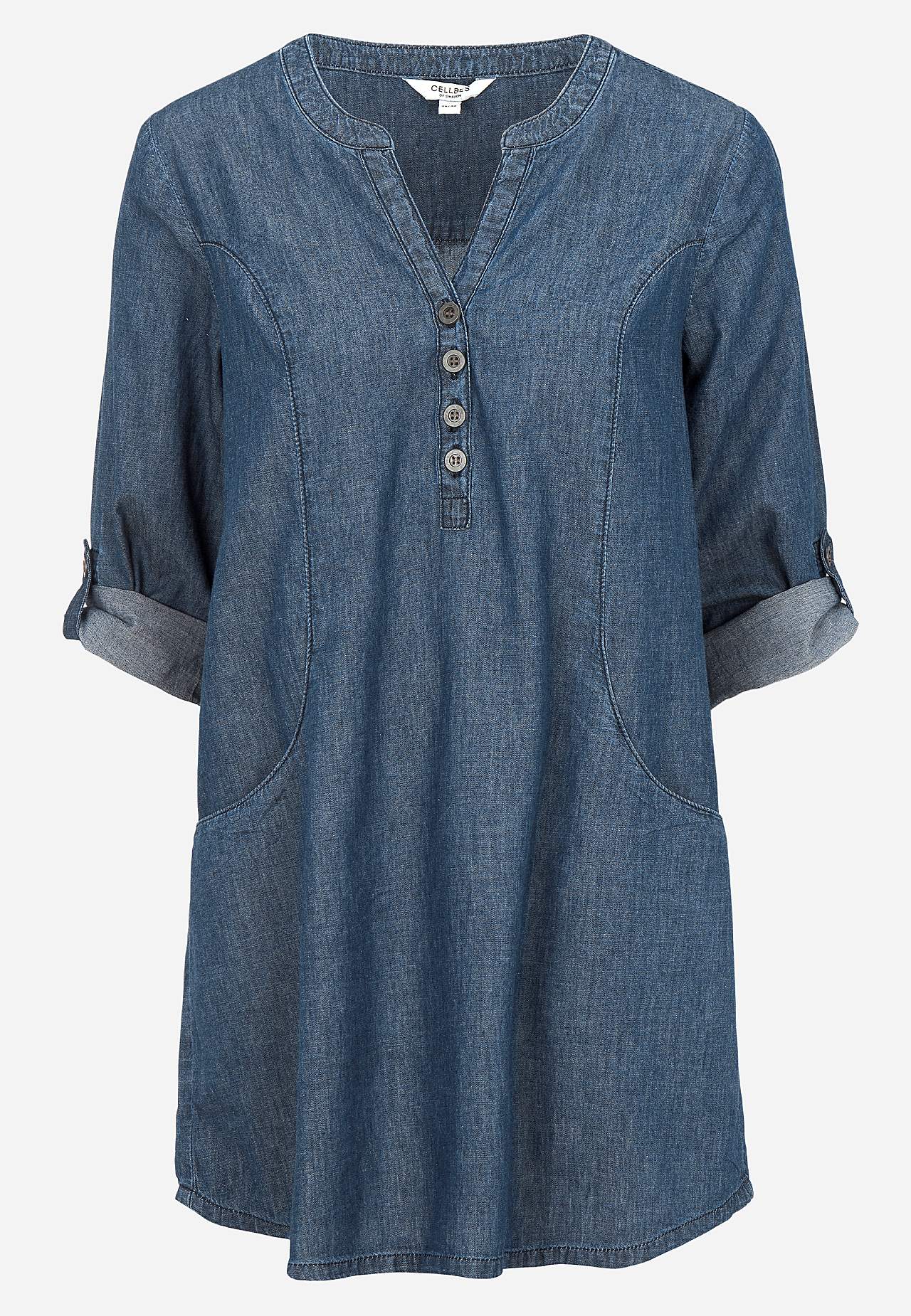 Denimtunika med lommer
