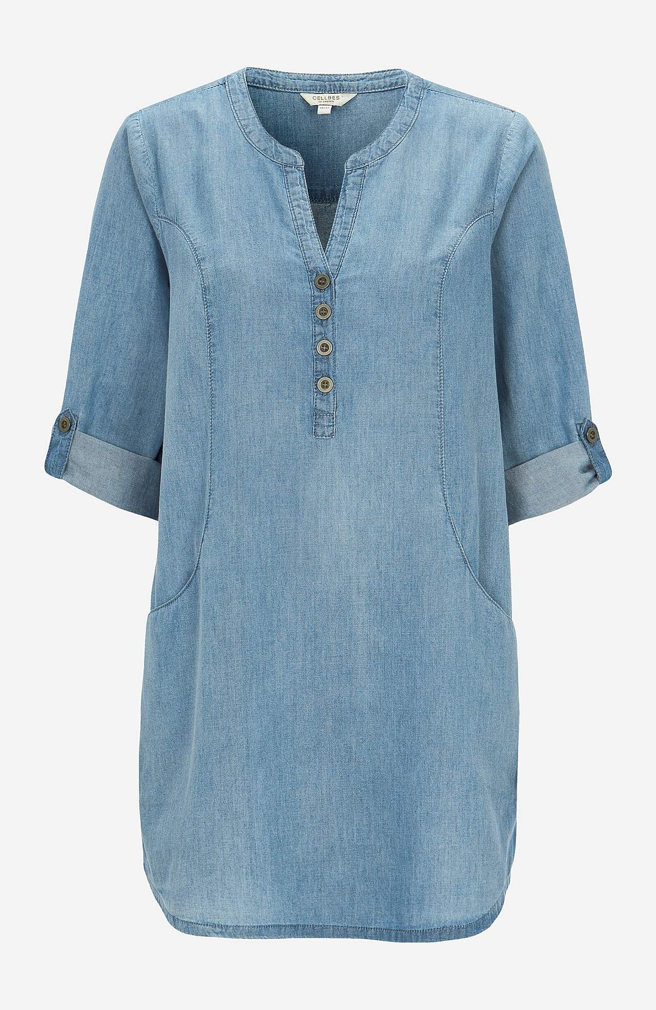 Denimtunika med lommer