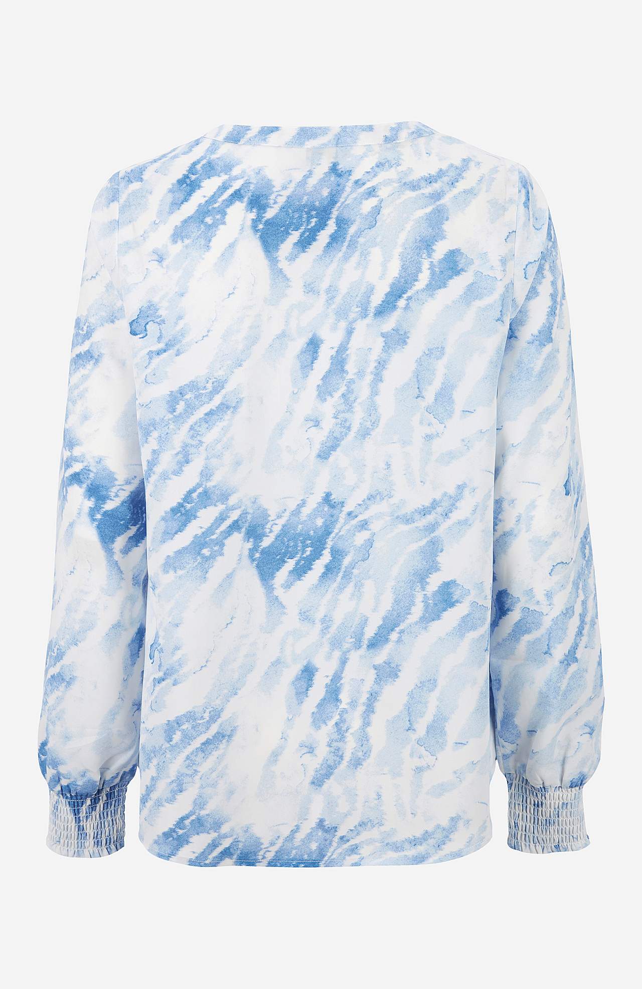 Bluse med rysje Alva