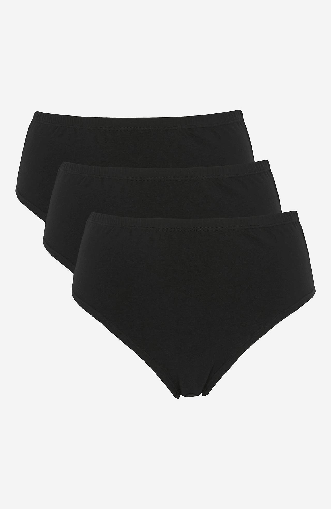 Taitruse med høy midje 3-pack