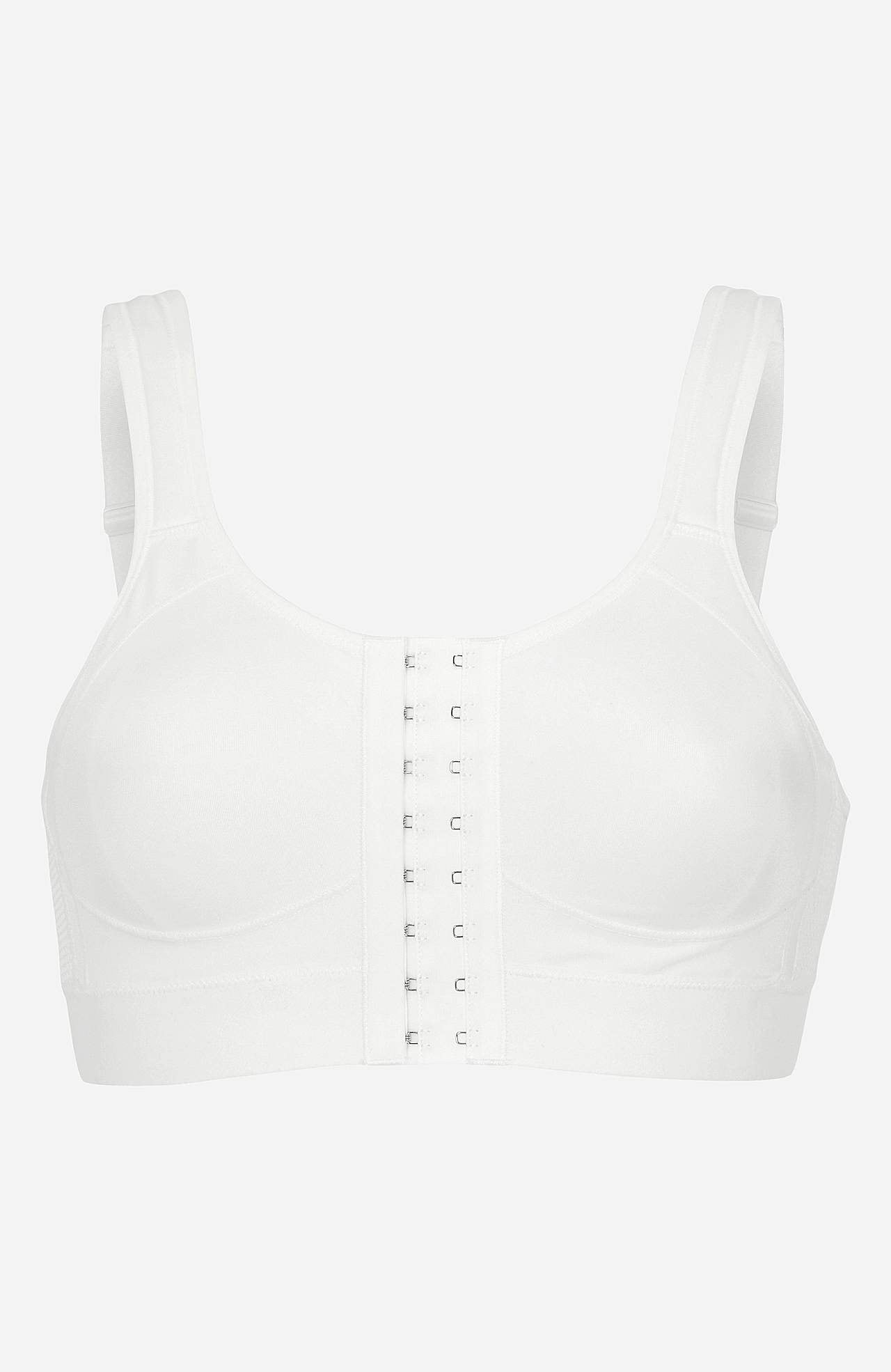 Framknappet sports-BH med støtte Doris