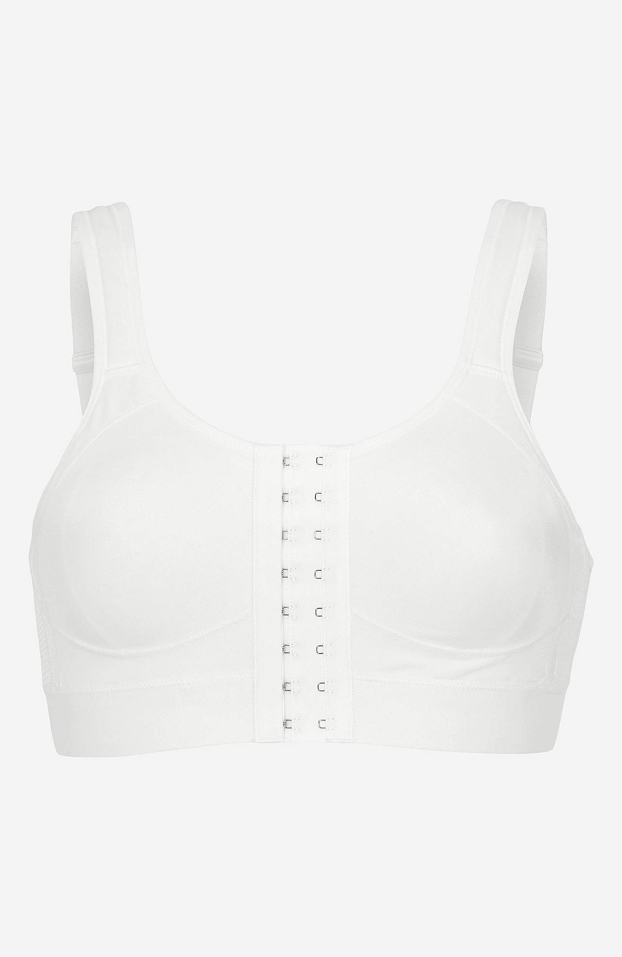 Framknappet sports-BH med støtte Doris
