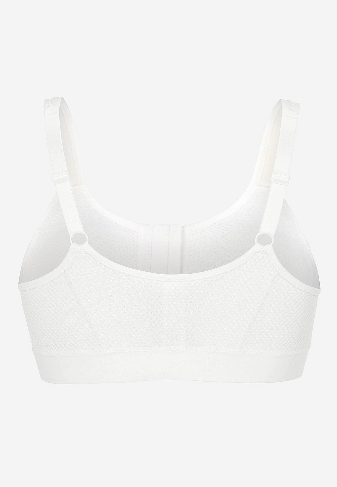 Framknappet sports-BH med støtte Doris