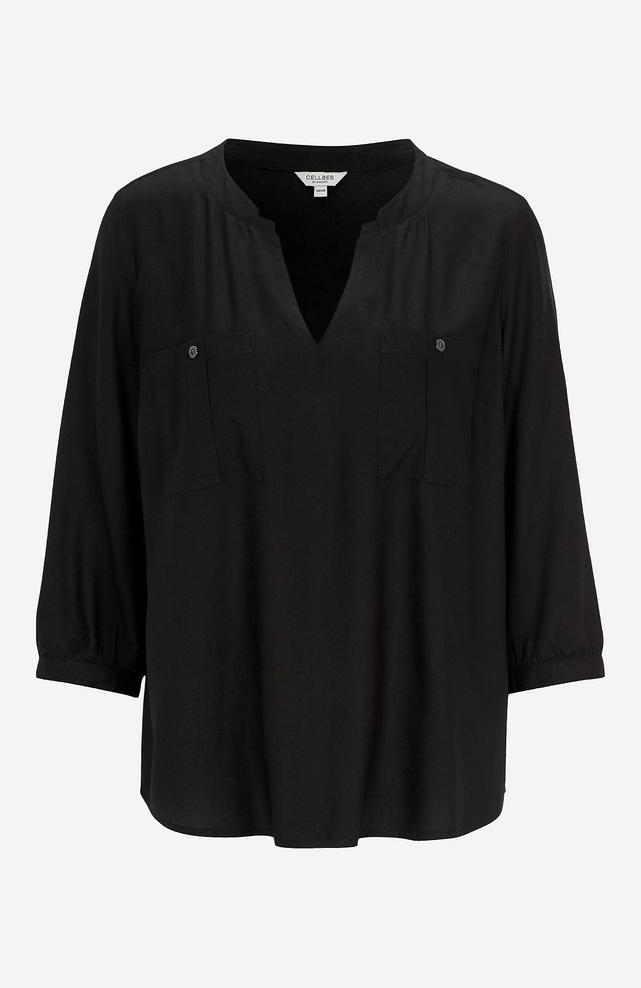 Bluse med lommer Marlene