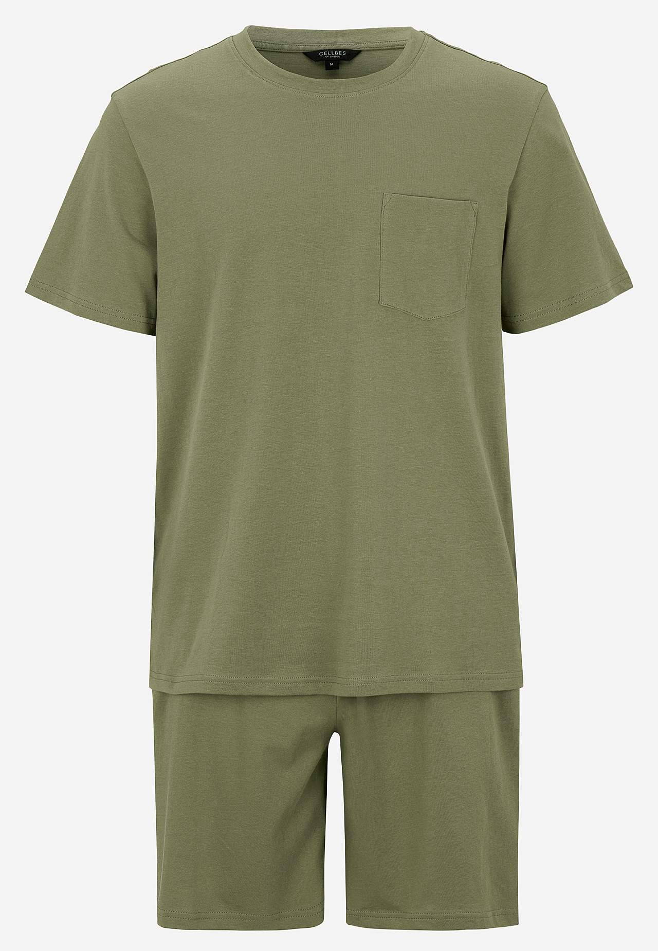 Pysjsett med t-skjorte og shorts Dan
