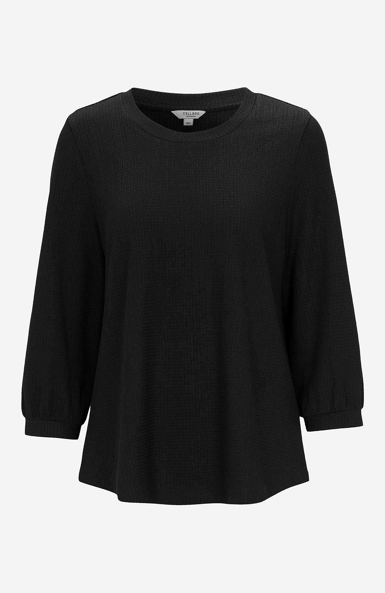 Jerseytunika med 3/4 erme