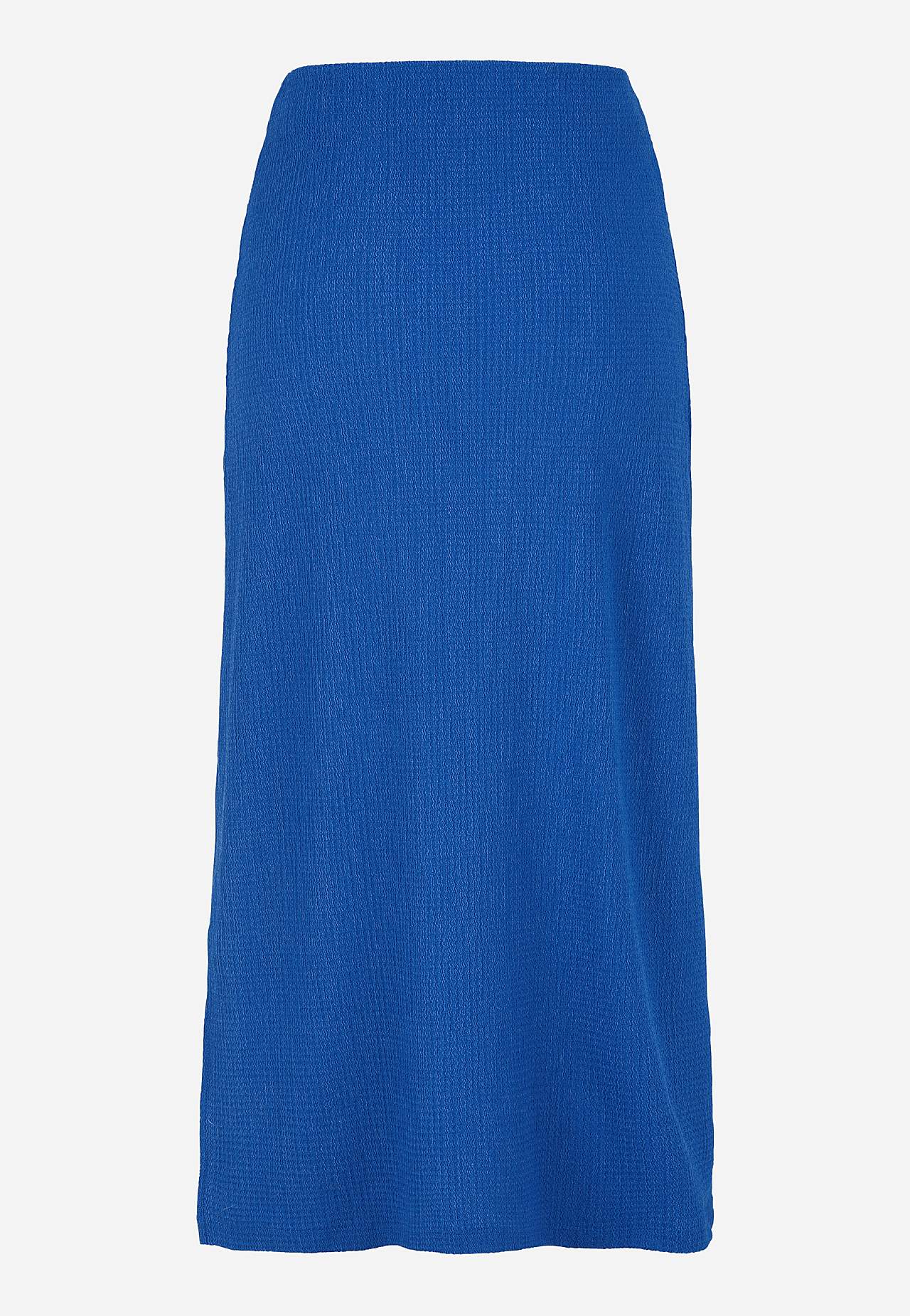 Jerseyskjørt med splitt Janet