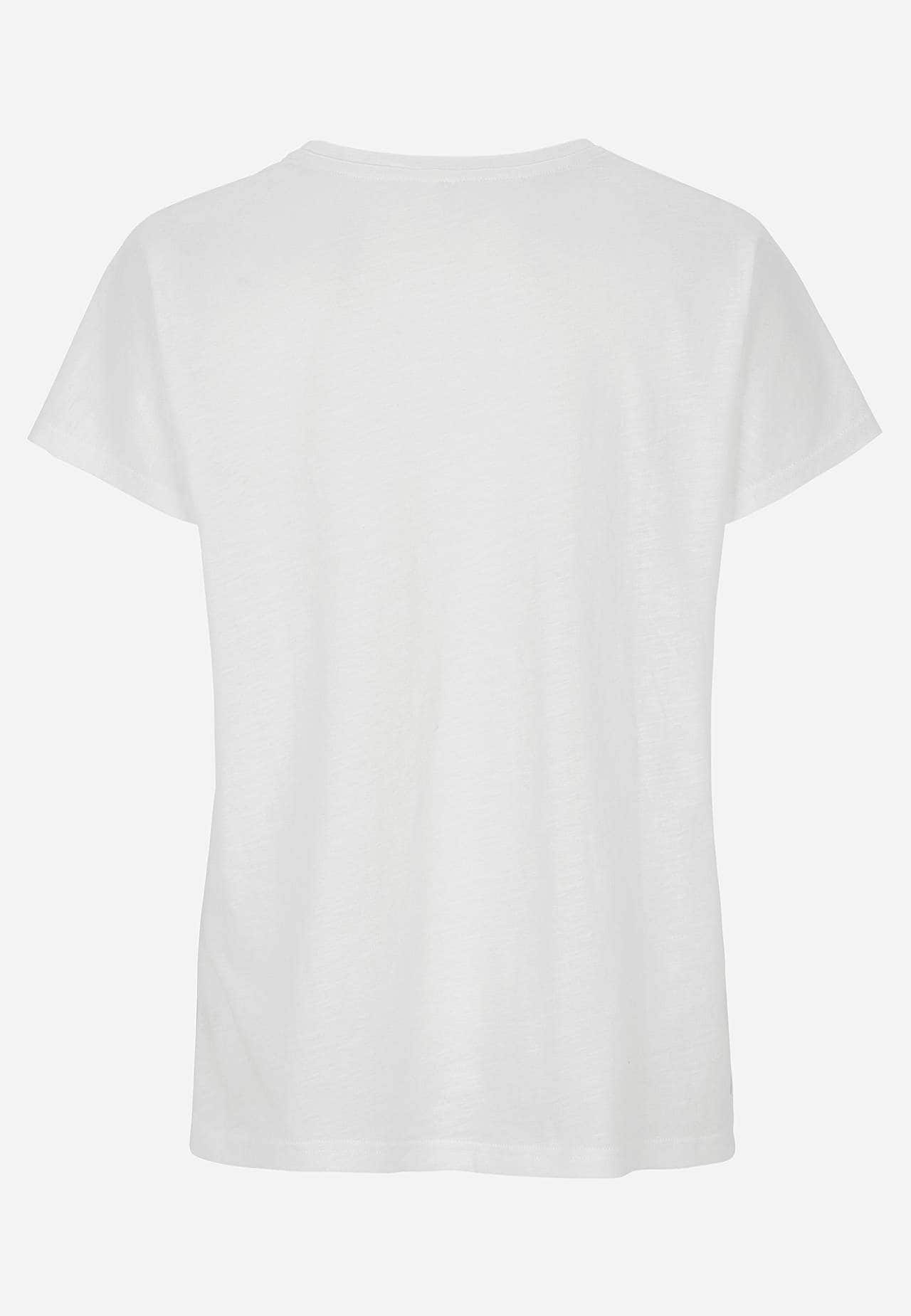 Jerseytopp med korte ermer