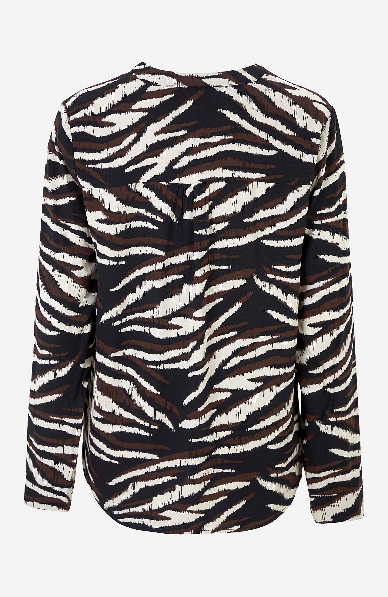 Bluse med et dyremønster Cameli