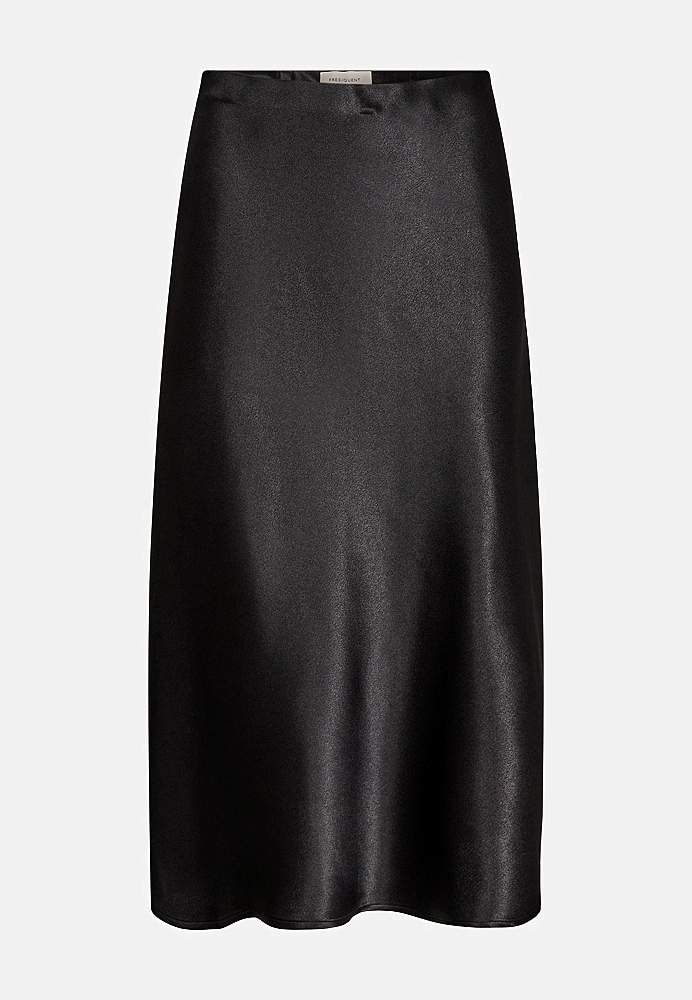 Satengskjørt fra Freequent Satin