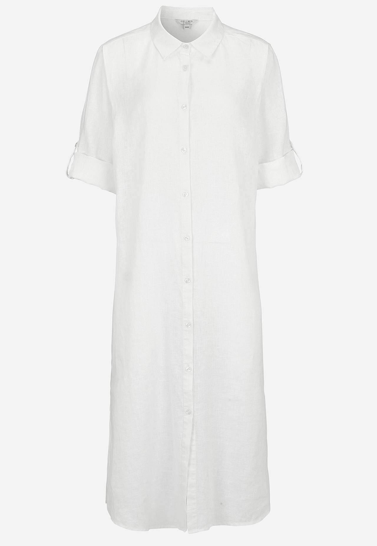 Skjortekjole Premium i lin