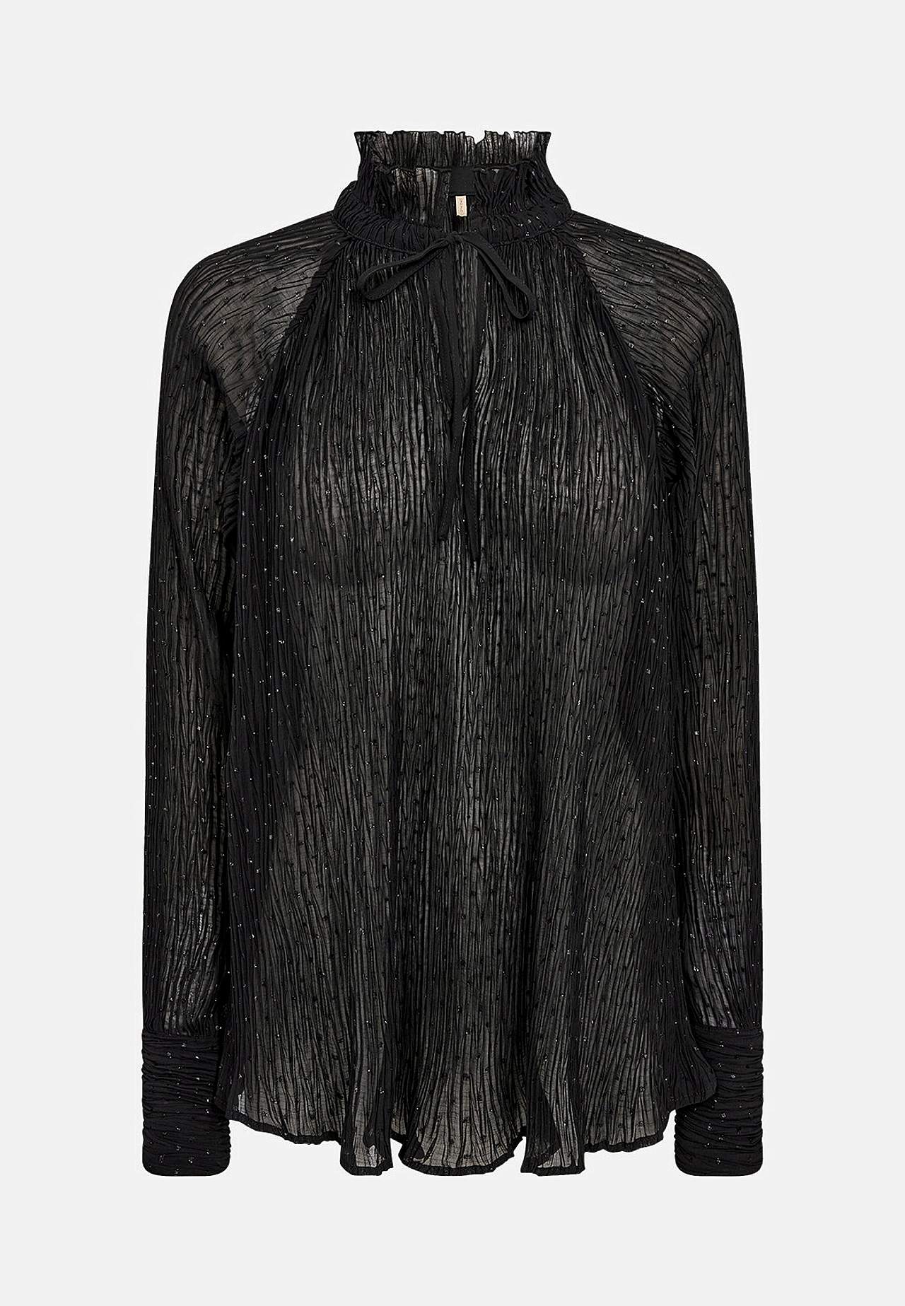 Rynket festbluse