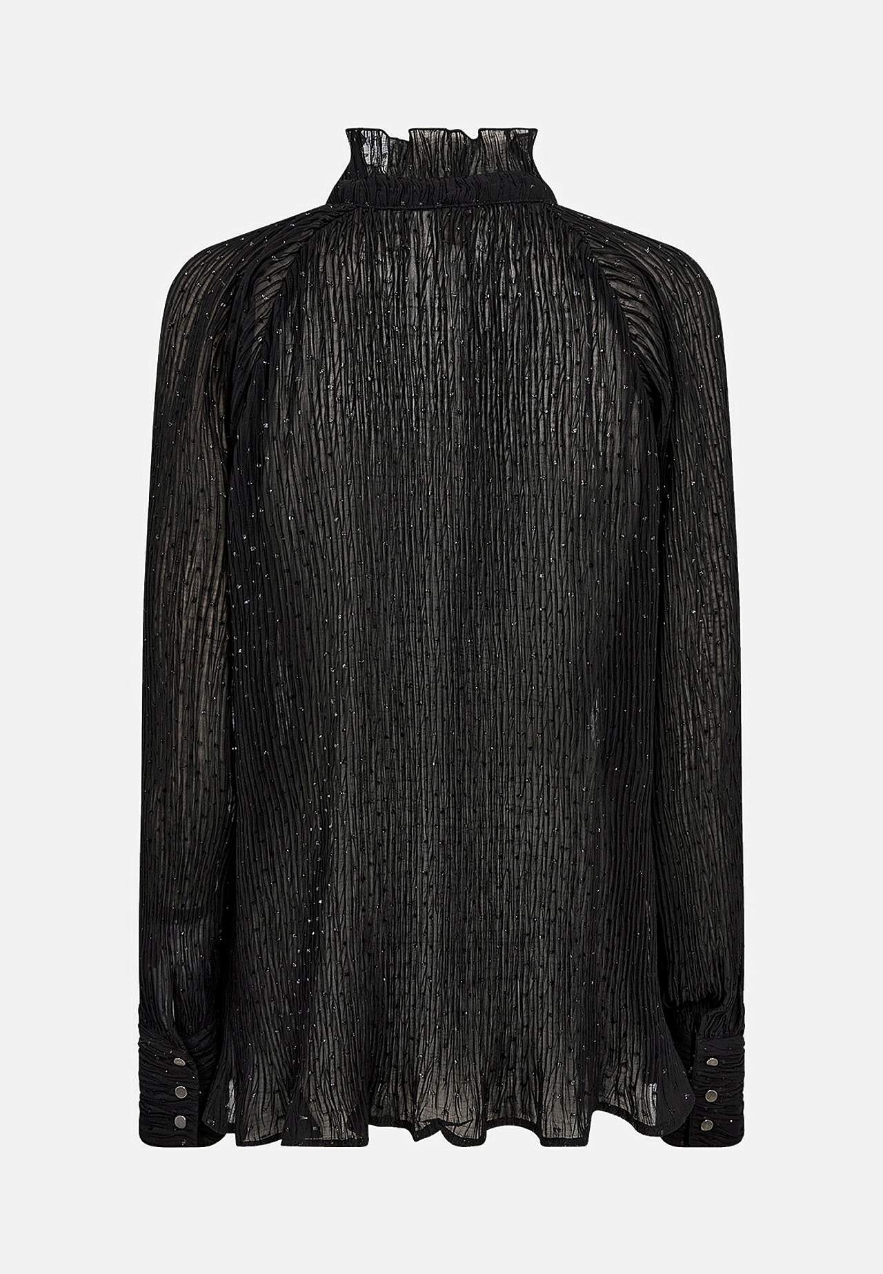 Rynket festbluse