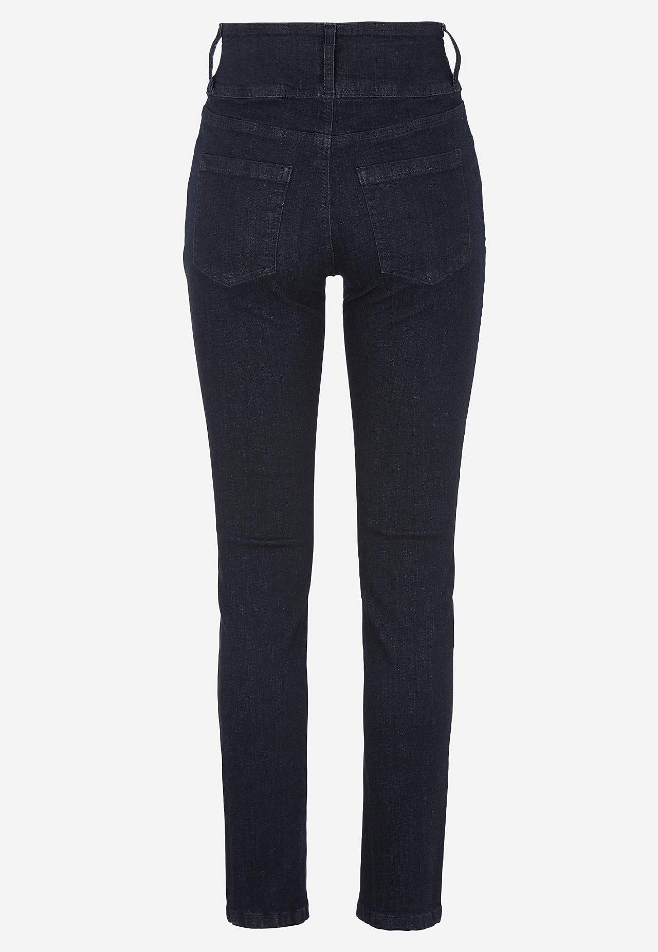 Smale jeans med høy midje - tre lengder