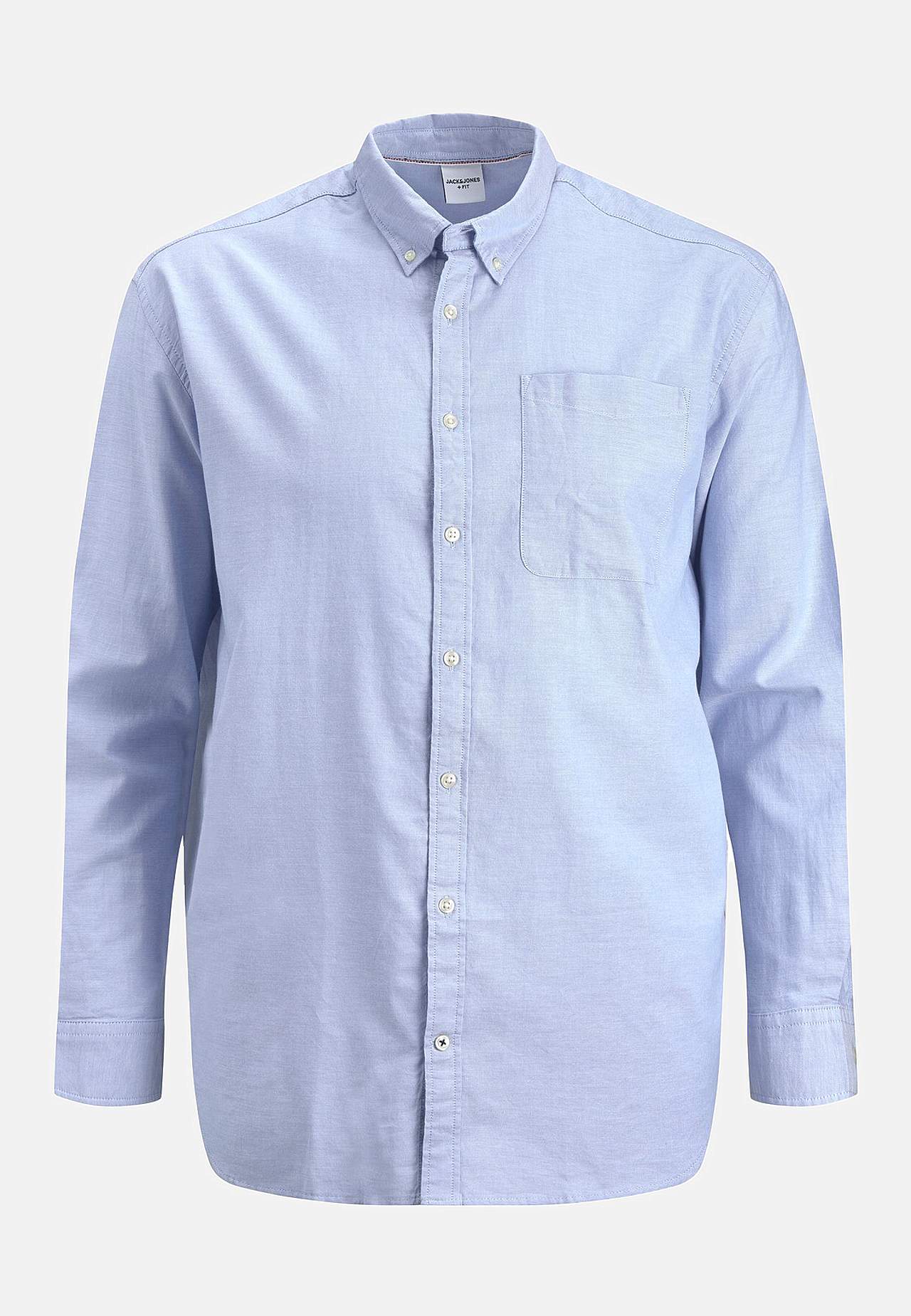 Stilren skjorte med button down-krage