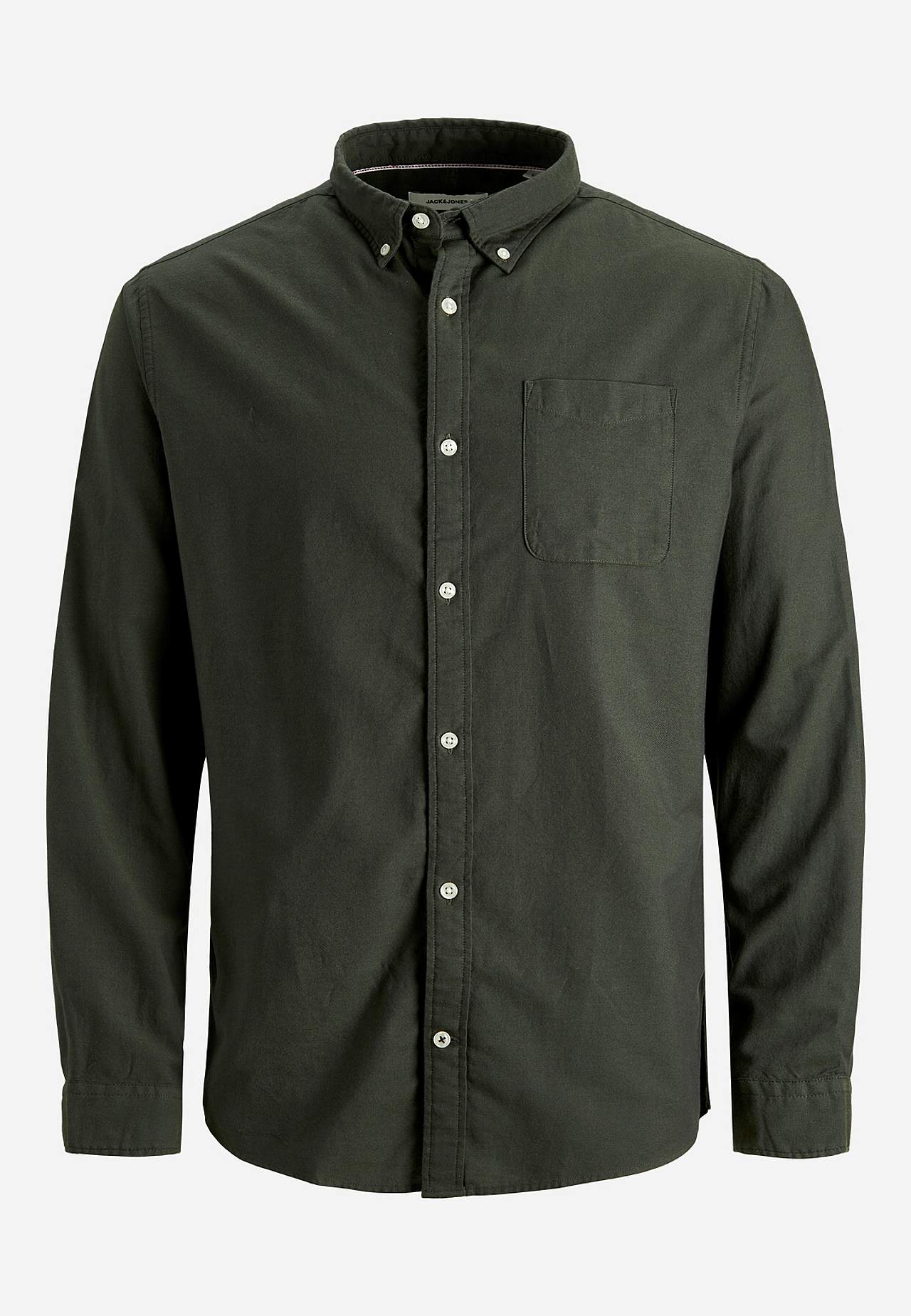 Stilren skjorte med button down-krage