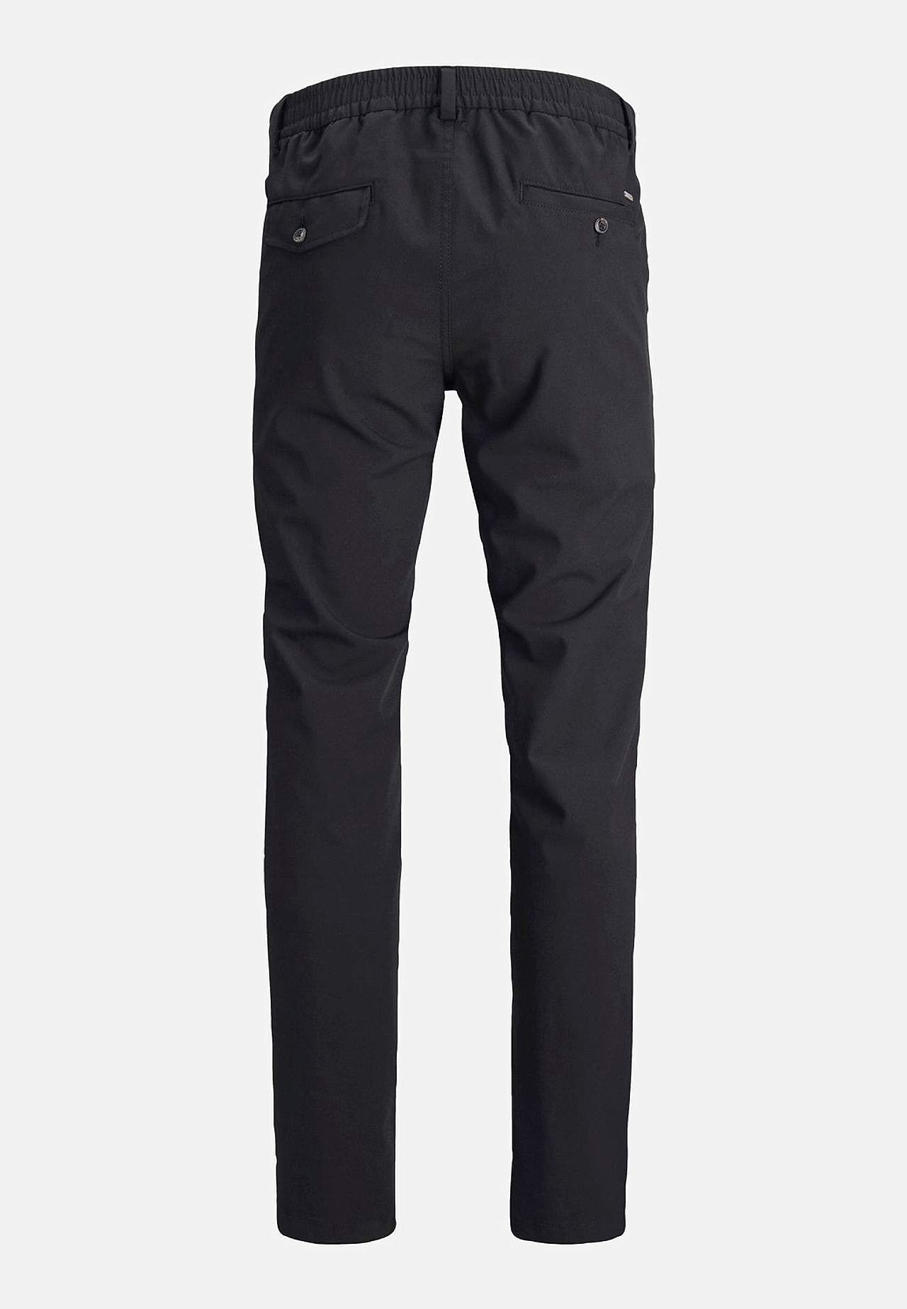 Stilfull bukse med elastisk midje bak