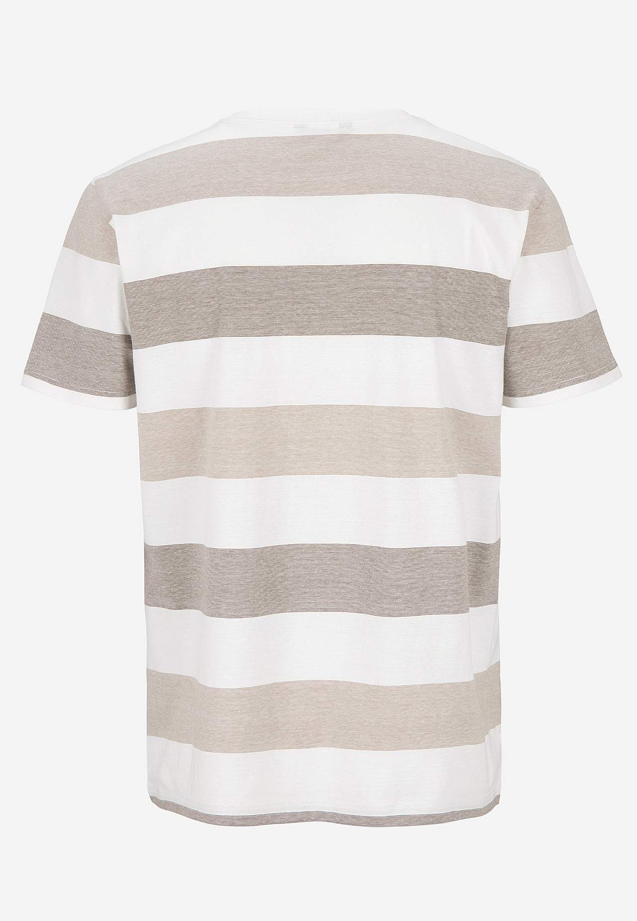 T-skjorte med brede striper Johannes