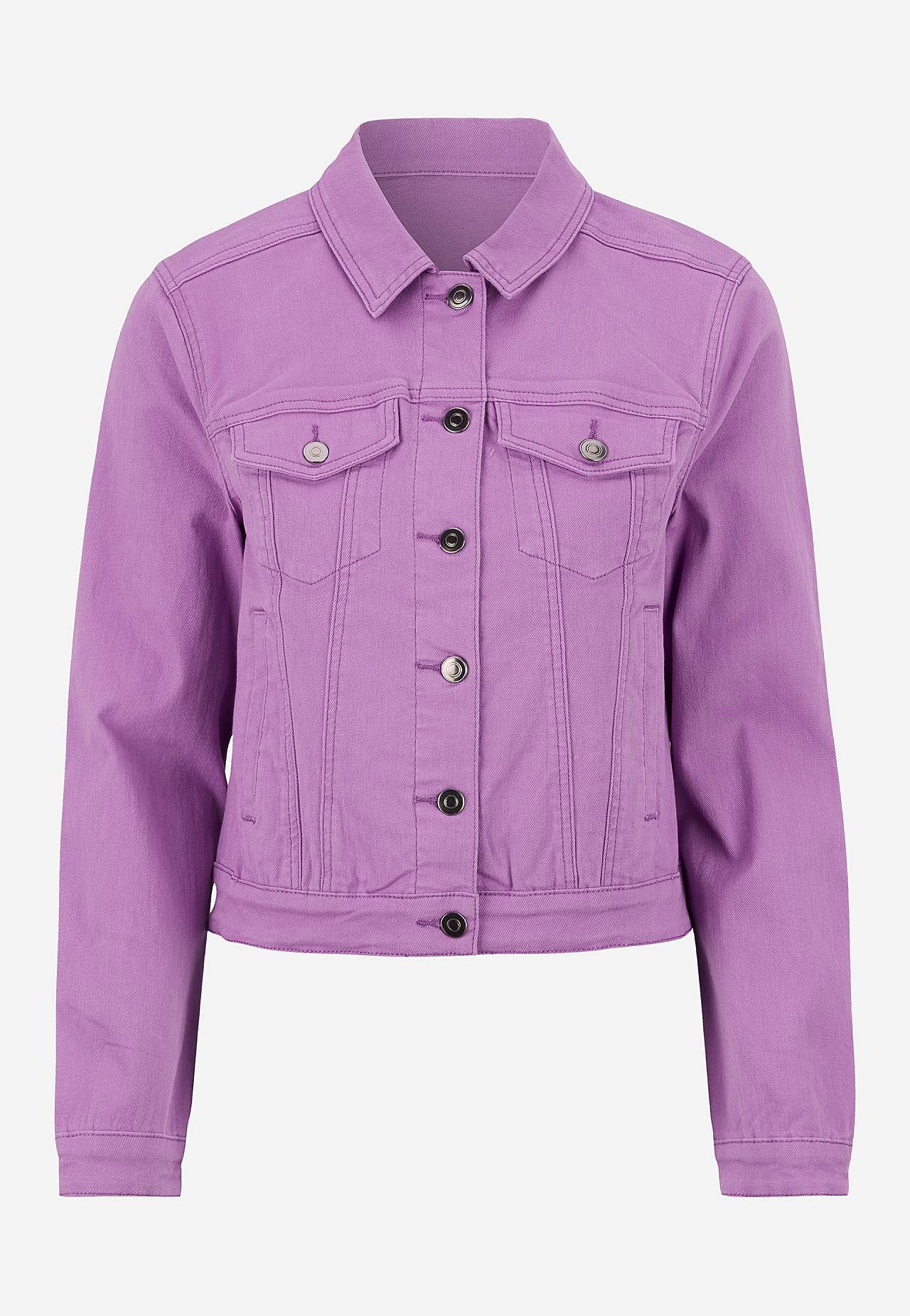 Denimjakke med stretch