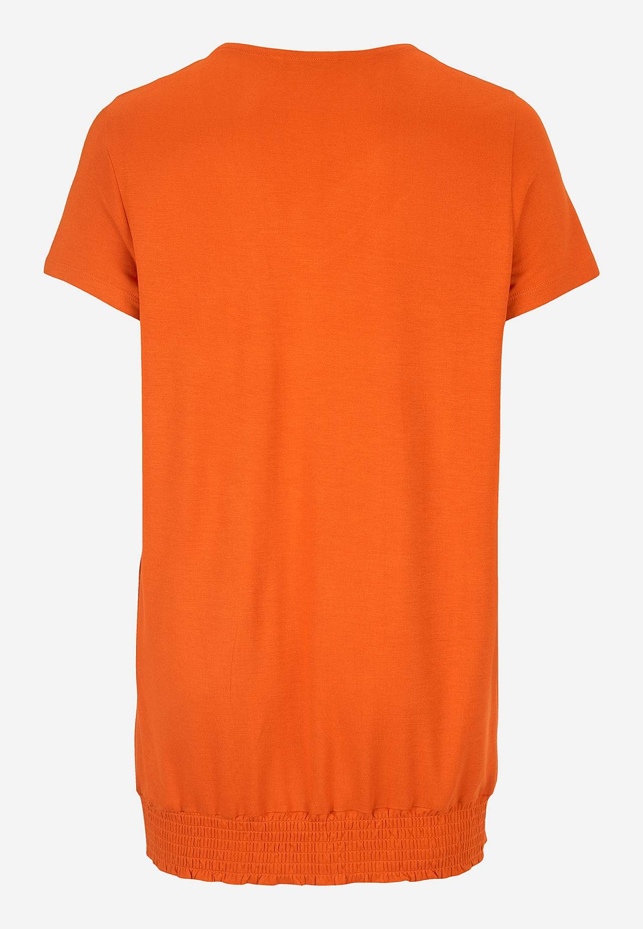 Jerseytopp med vaffelsøm