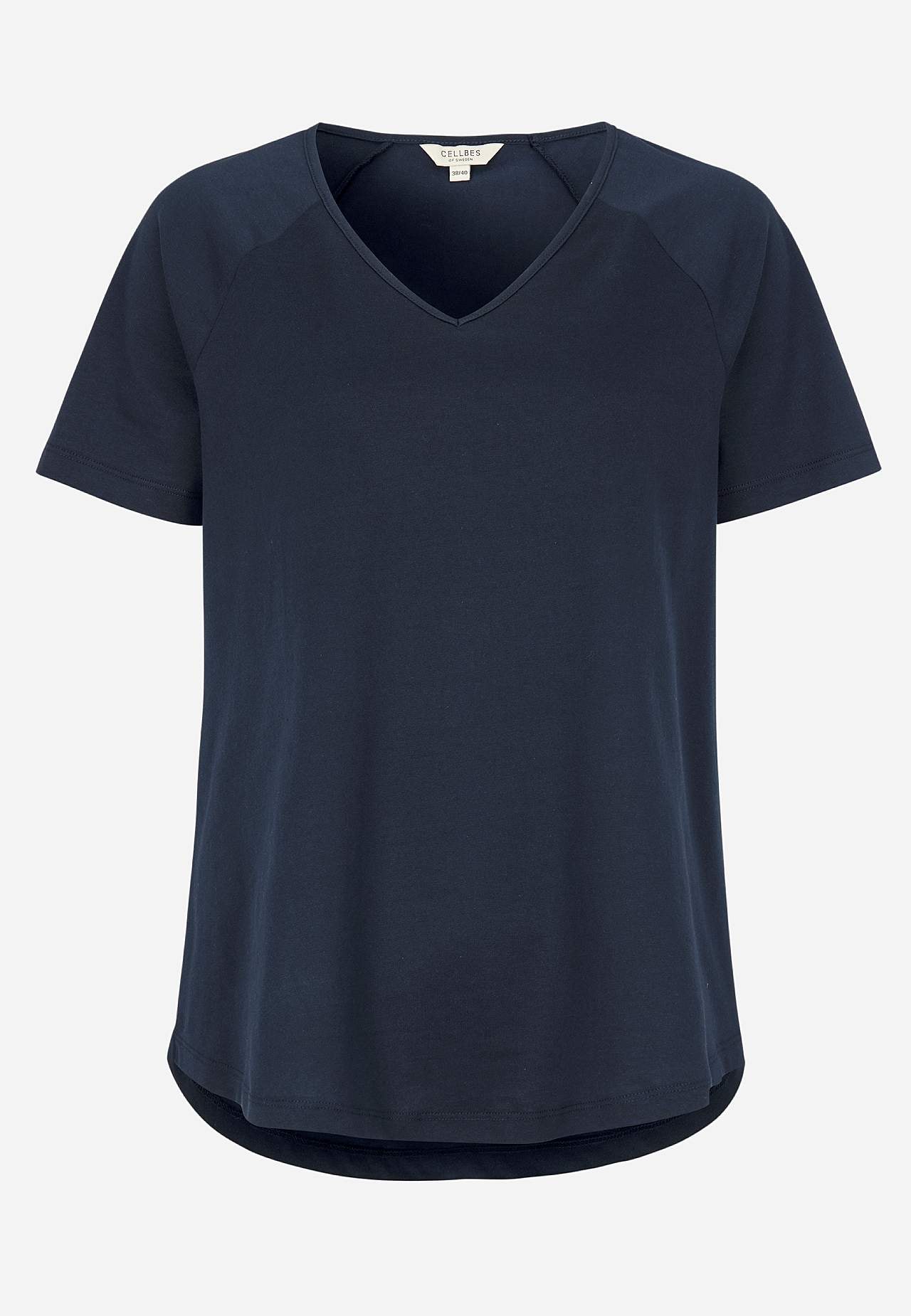 Jerseytopp med raglanerme Alex 2-pack