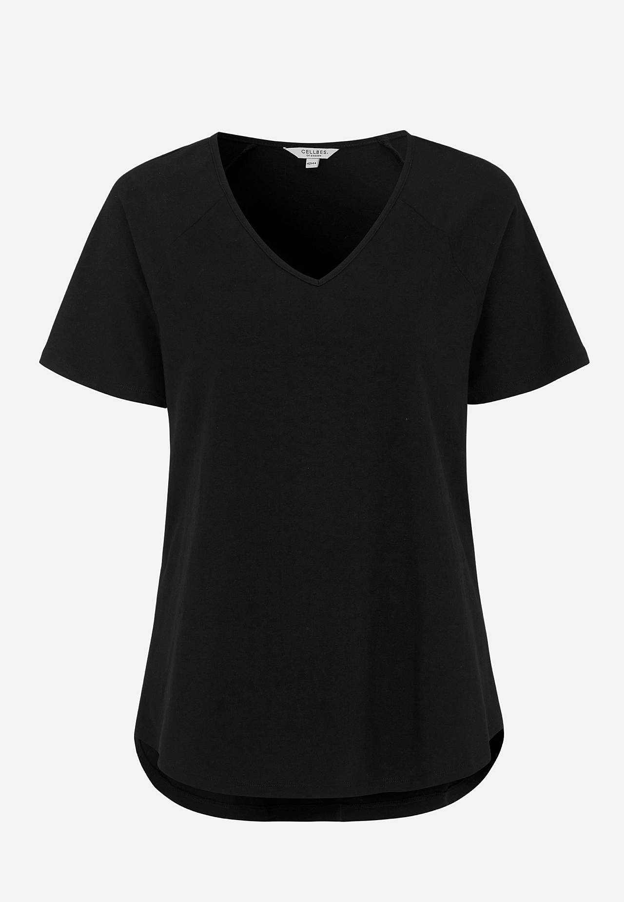 Jerseytopp med raglanerme 2-pack