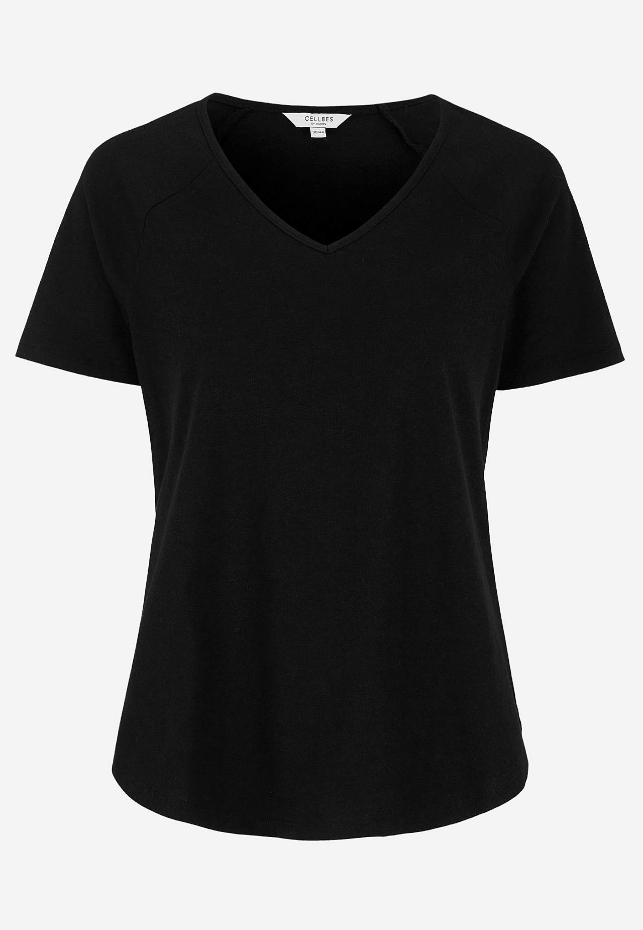 Jerseytopp med raglanerme 2-pack