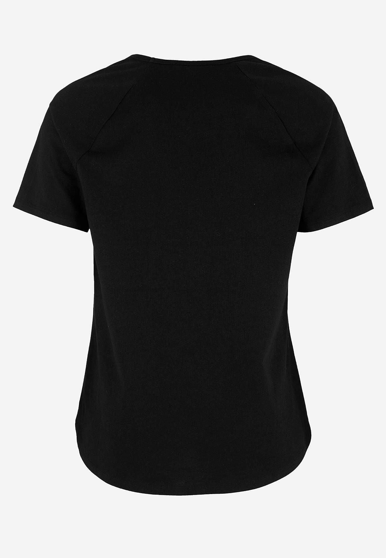 Jerseytopp med raglanerme 2-pack