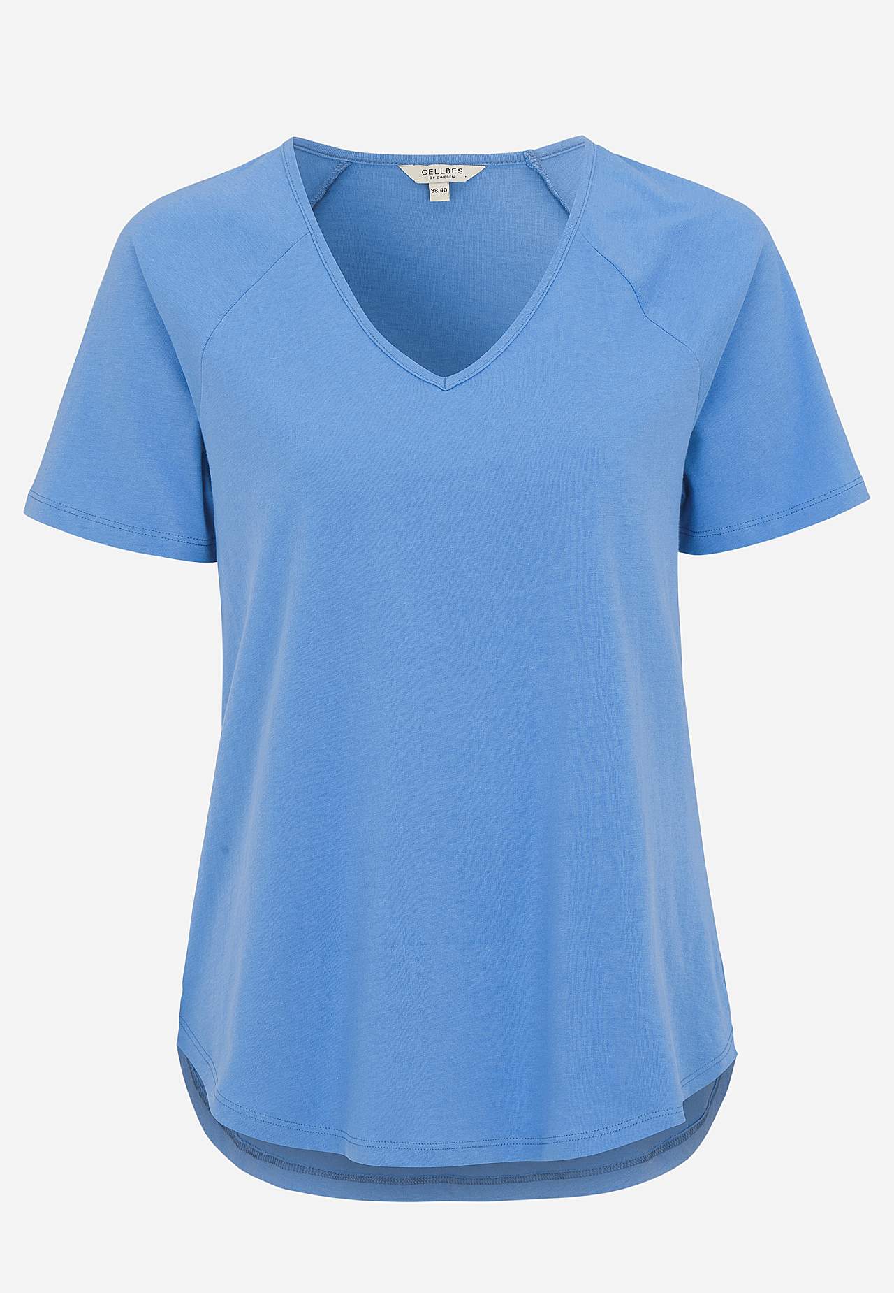 Jerseytopp med raglanerme 2-pack
