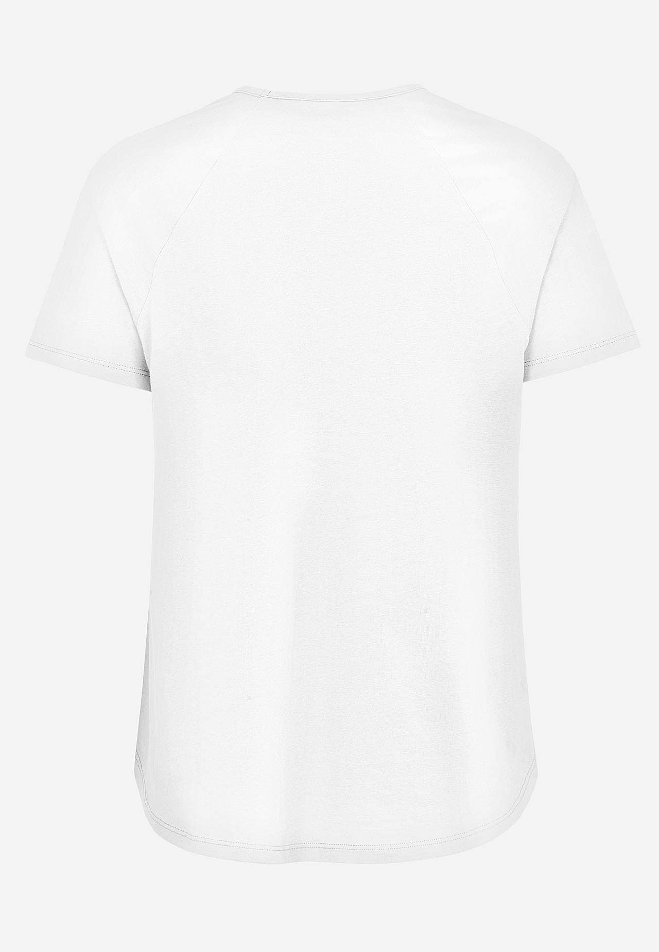 Jerseytopp med raglanerme 2-pack