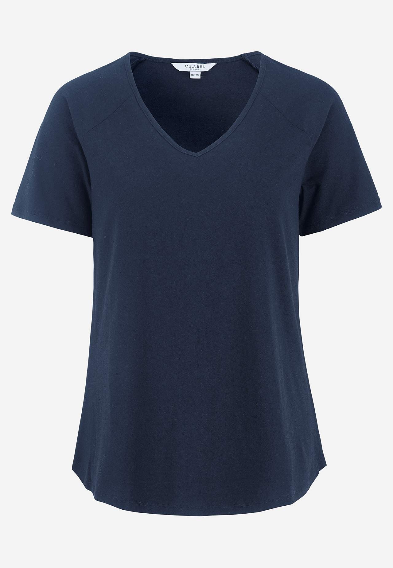 Jerseytopp med raglanerme 2-pack