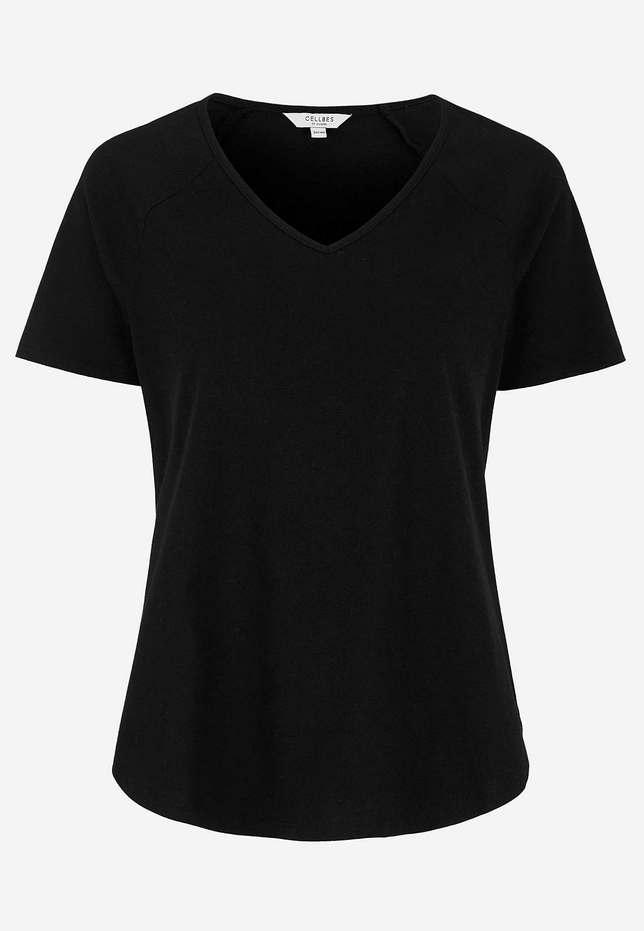 Jerseytopp med raglanerme 2-pack