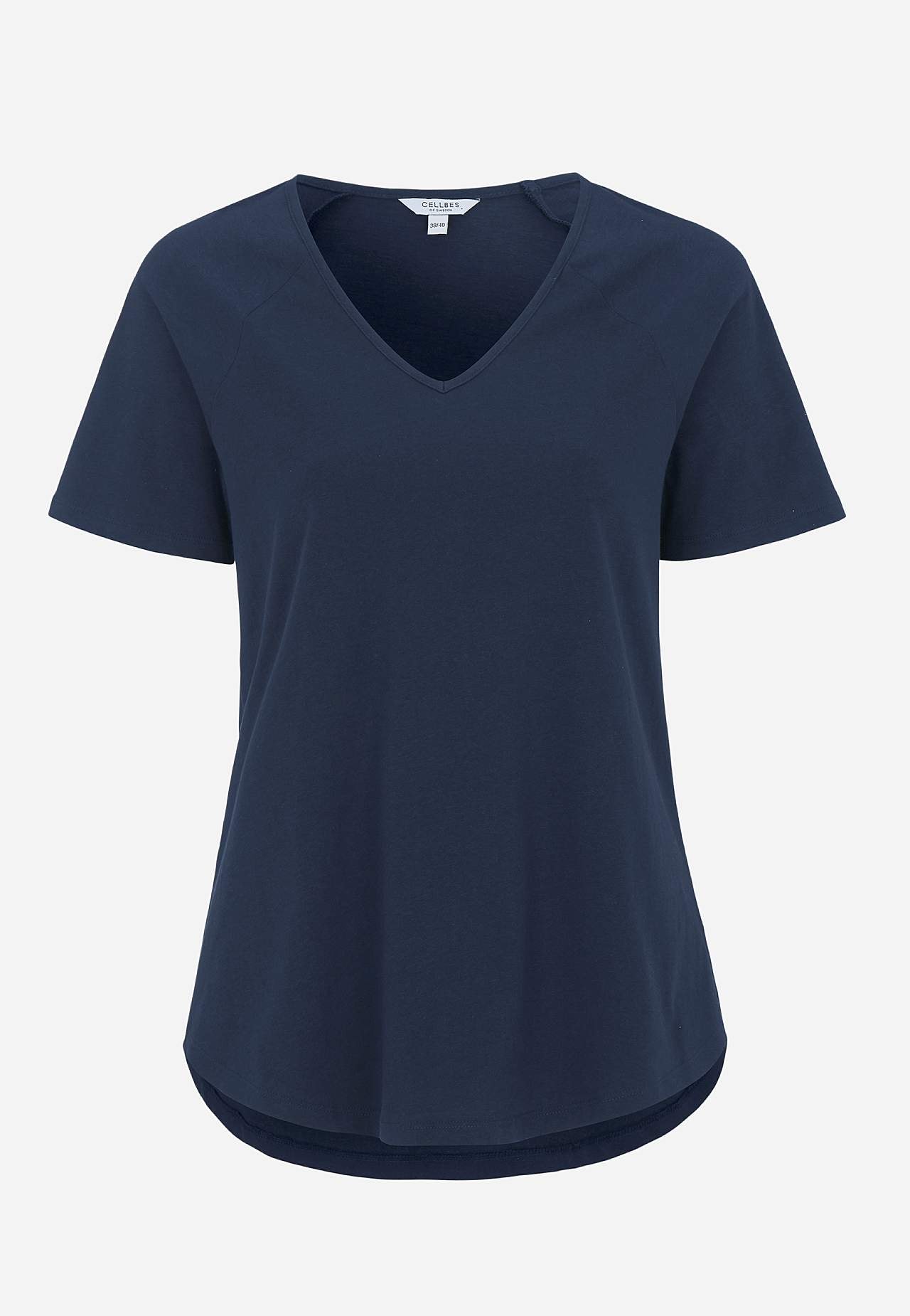 Jerseytopp med raglanerme 2-pack