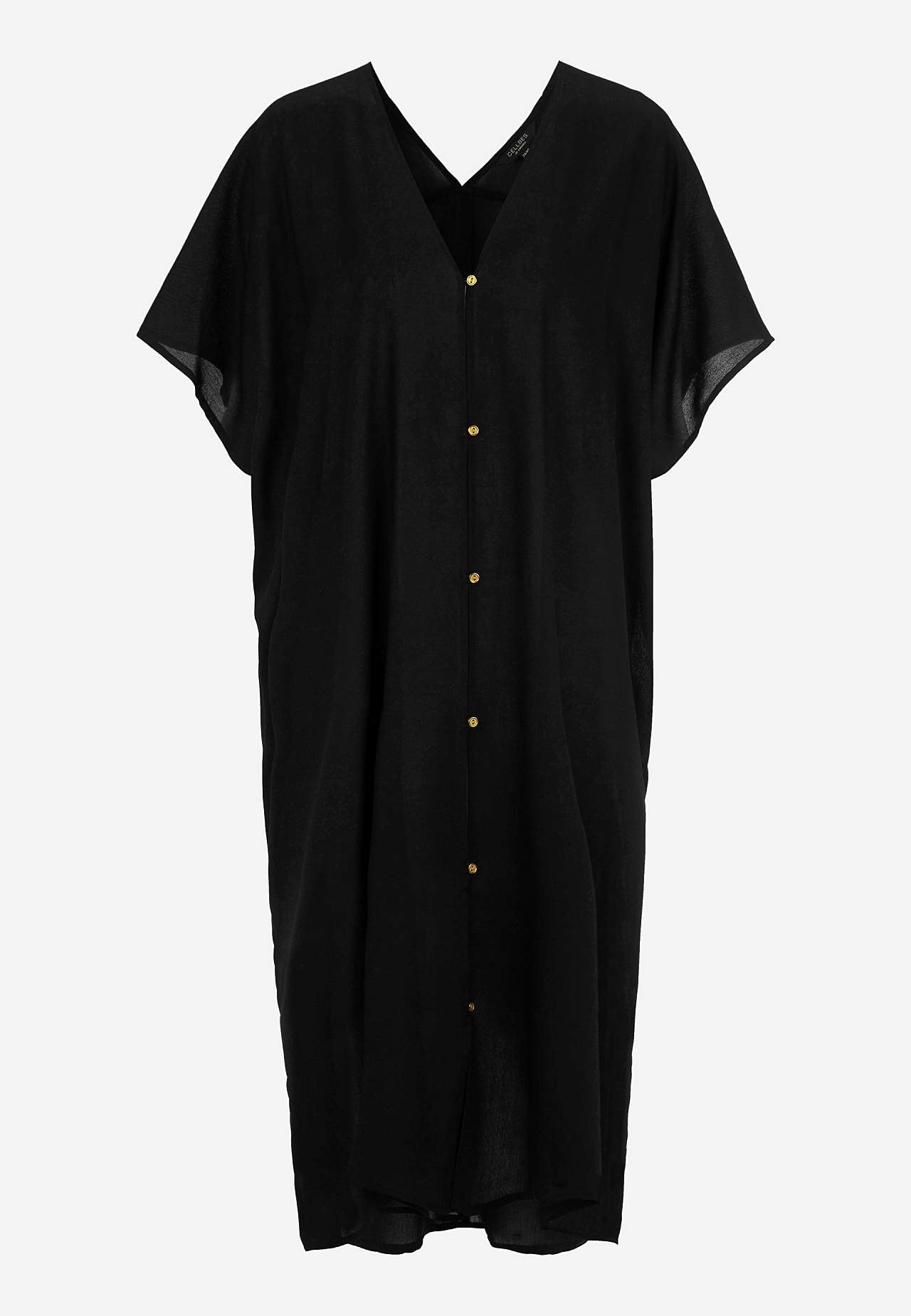 Strandkaftan med knapper Como