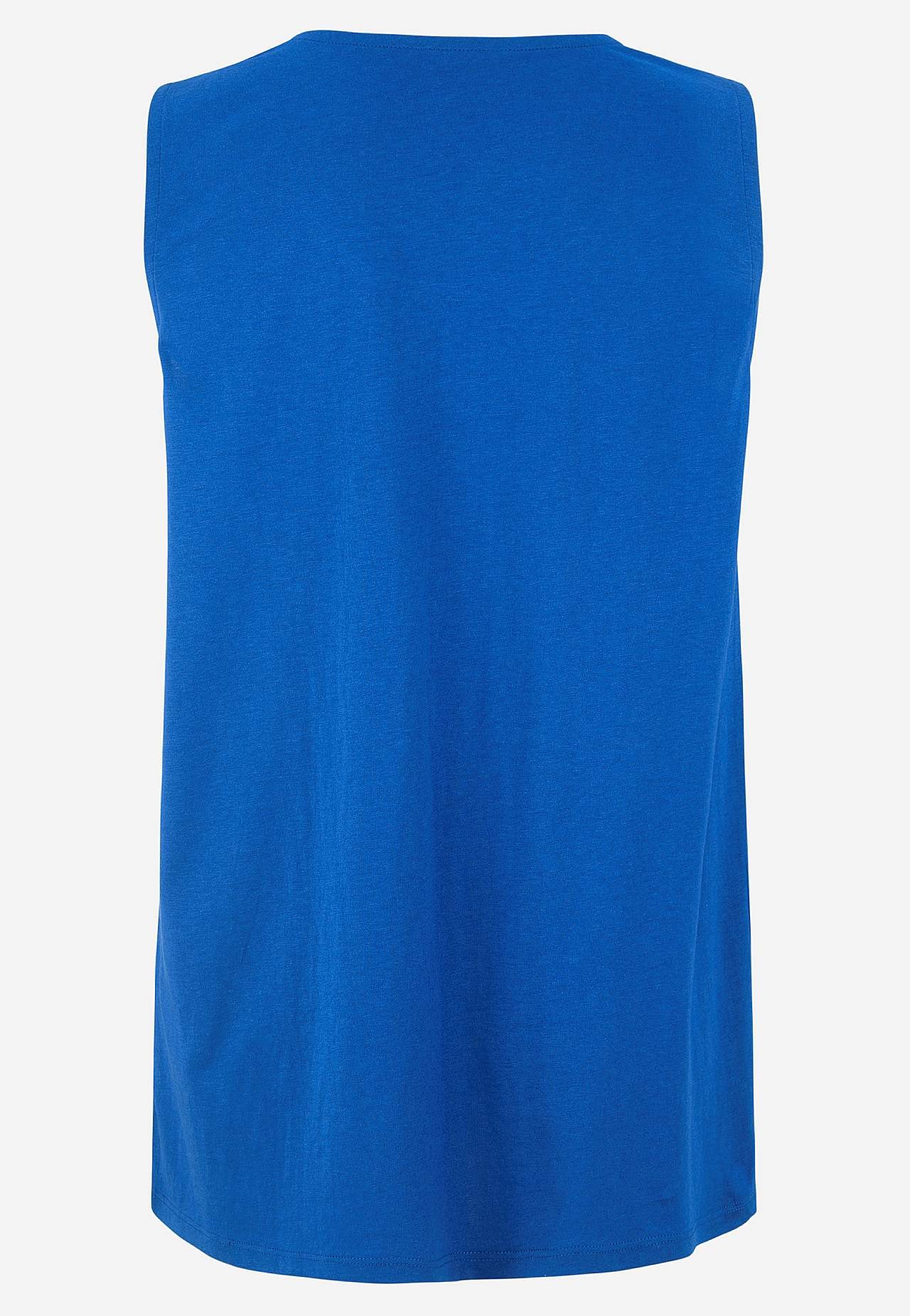 Singlet med dekorativ fold