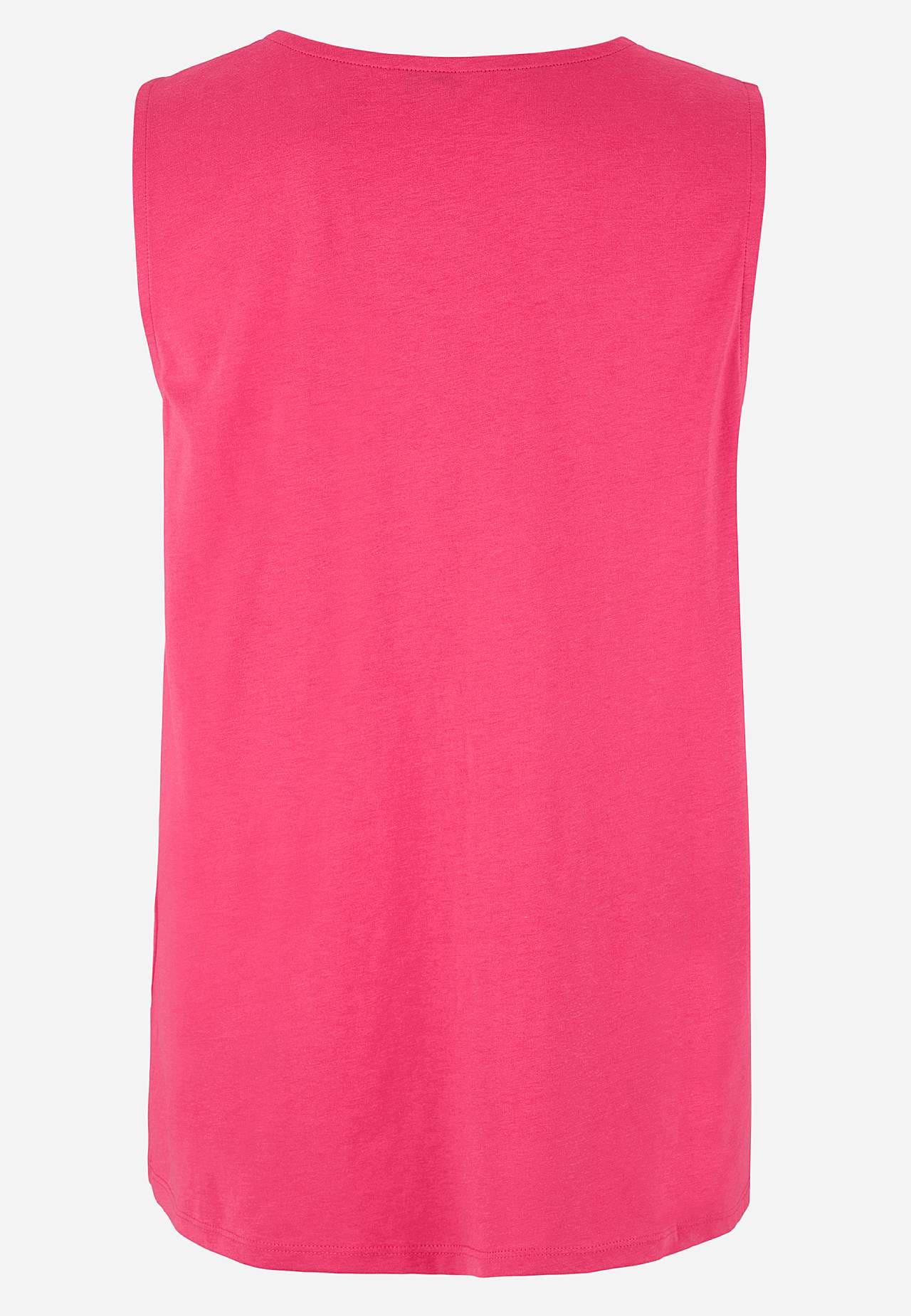 Singlet med dekorativ fold
