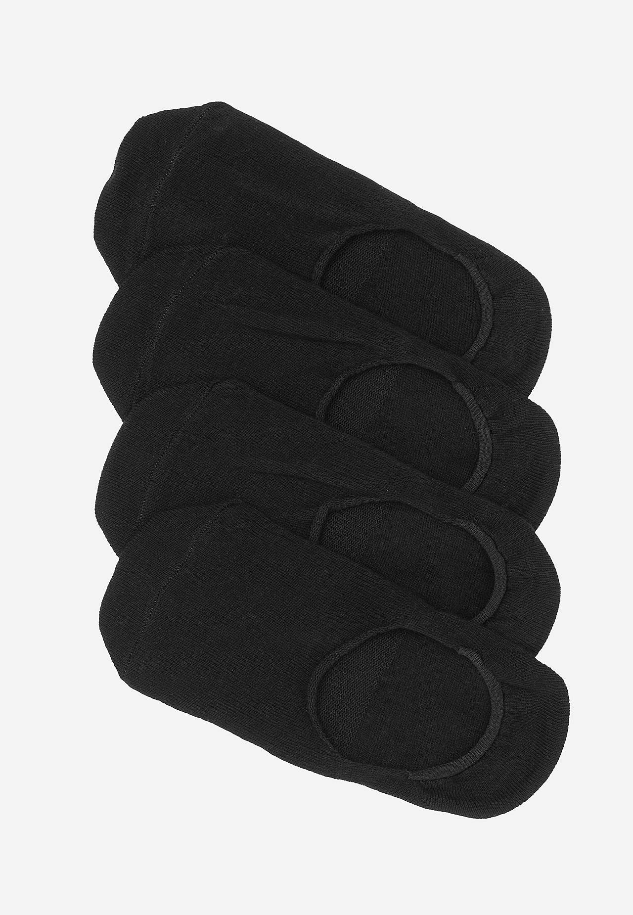 Lav ankelsokk i bomullsmiks 4-pack