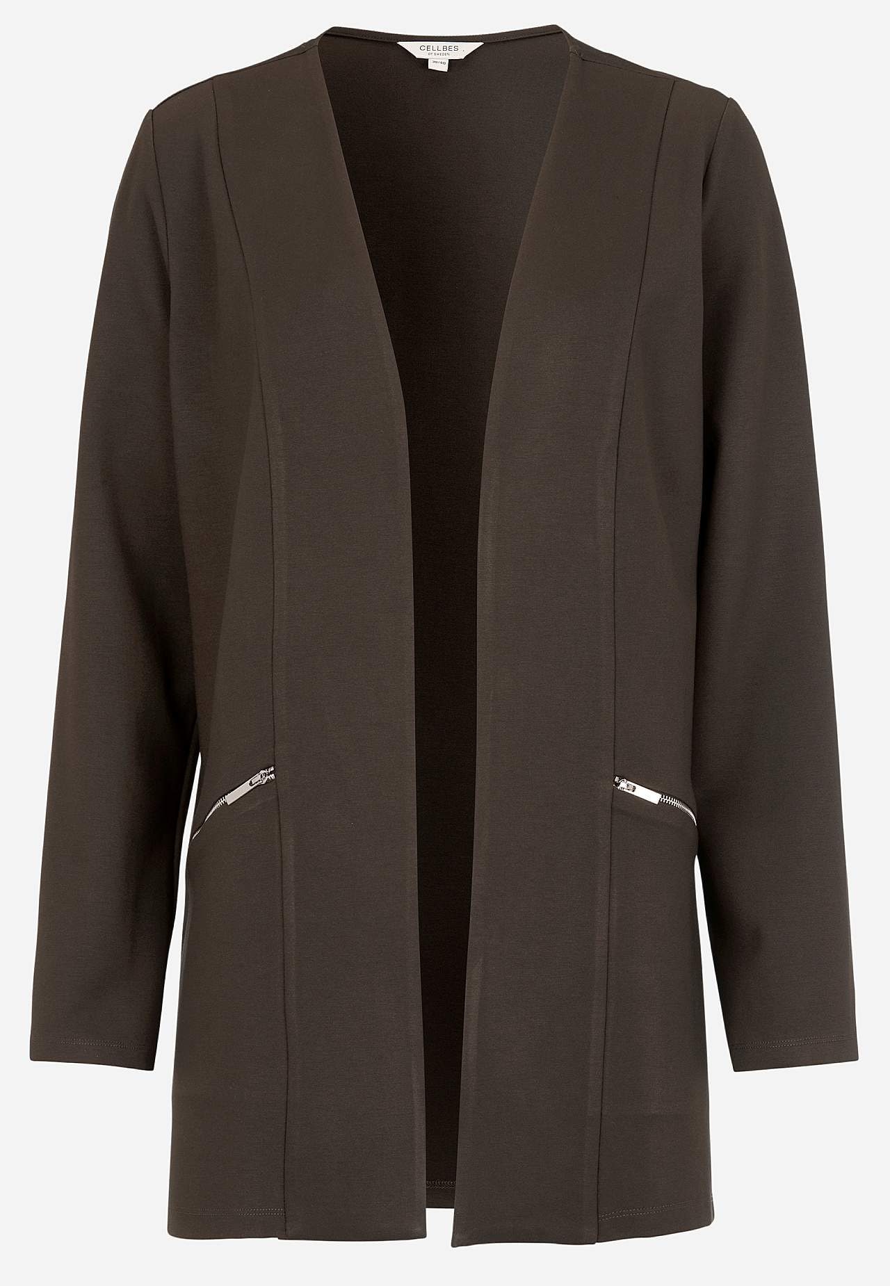 Stilren blazer i Punto di Roma-trikot Lisa