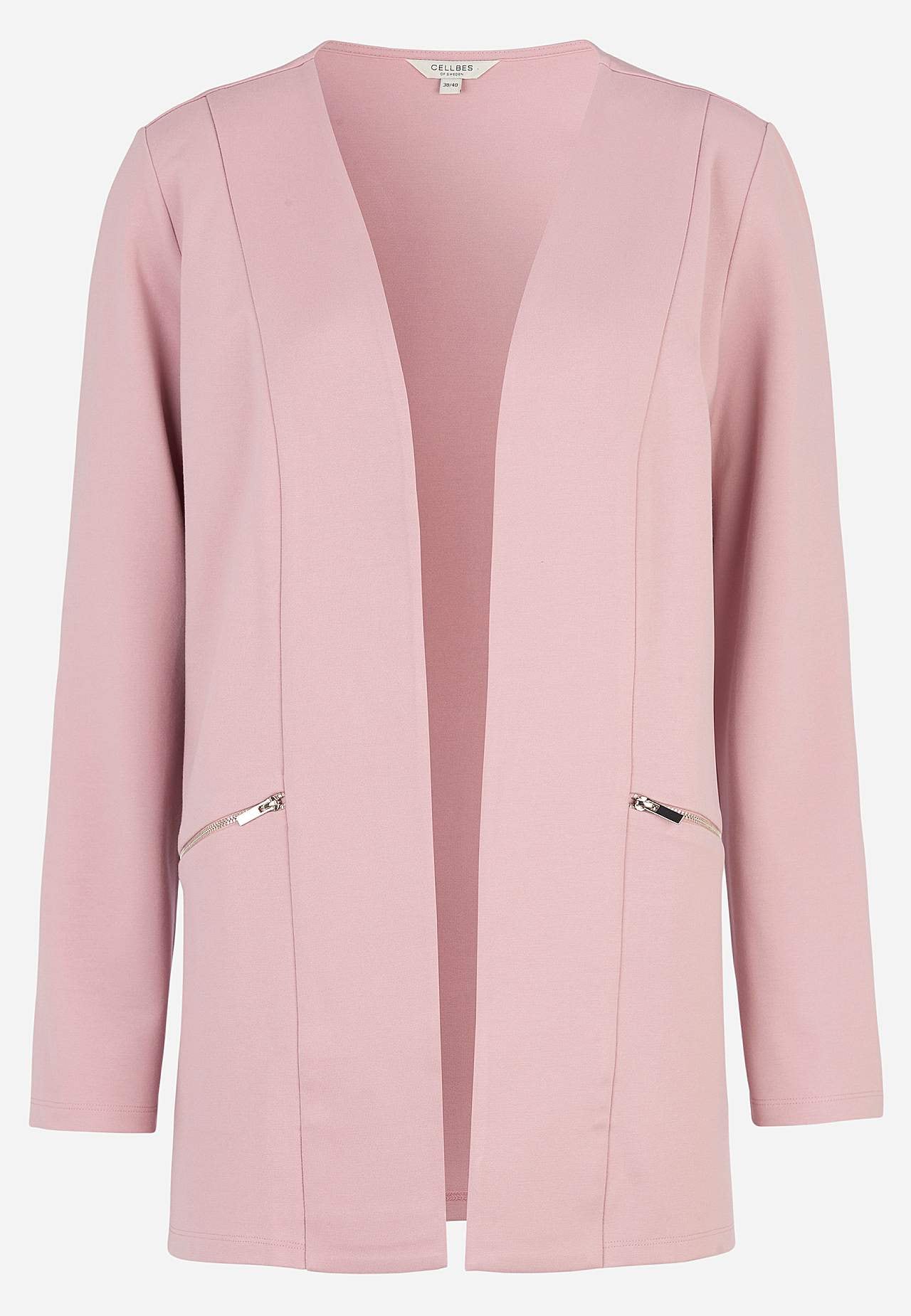 Stilren trikotjakke Lisa