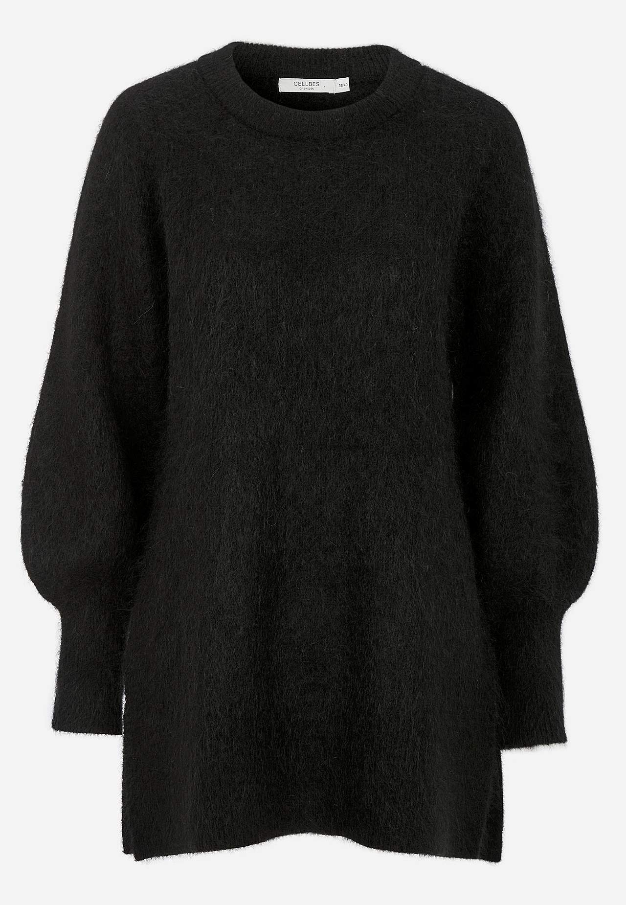 Tunika Premium i mohair- og ullblanding