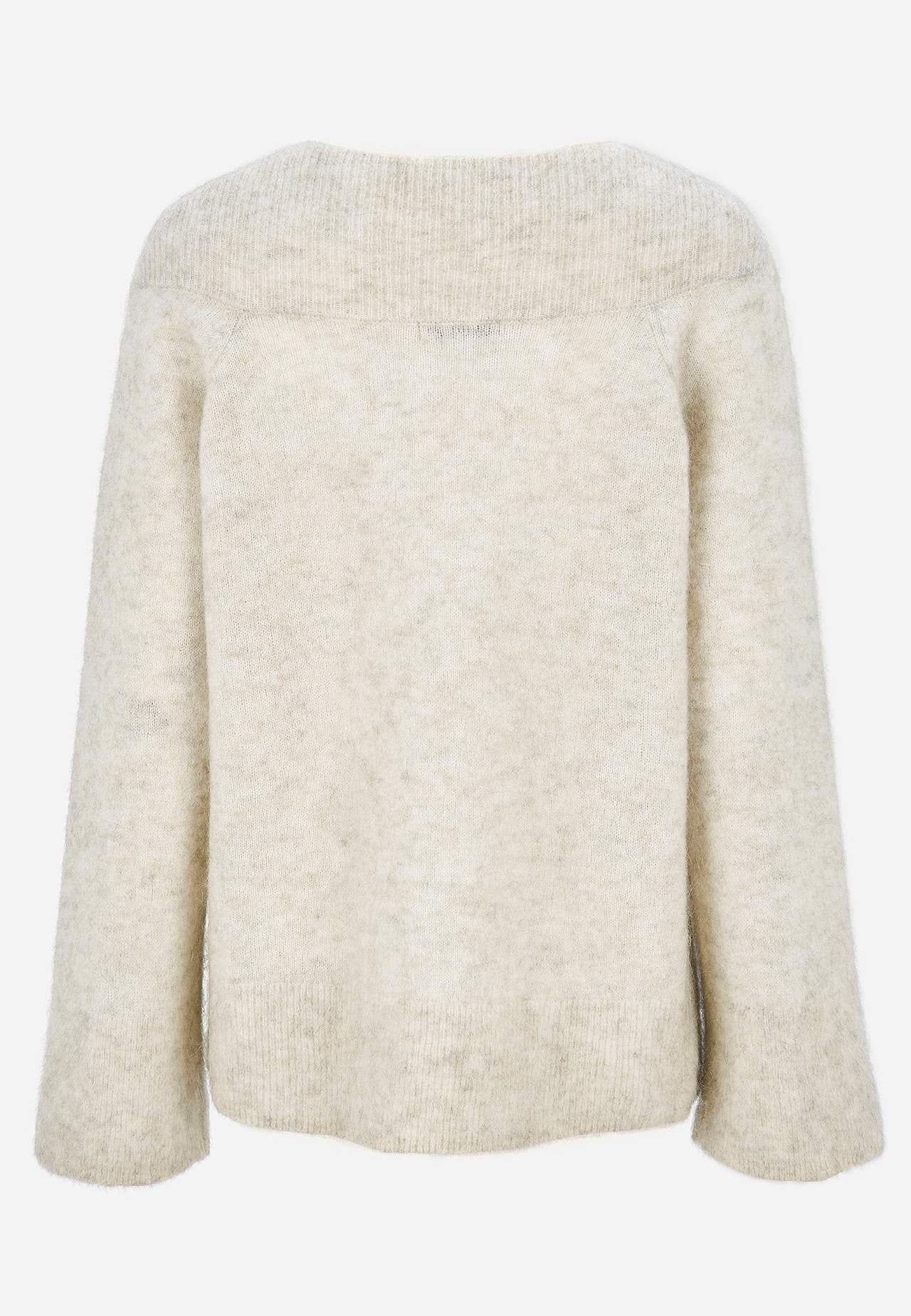 Genser Premium i mohair- og ullblanding