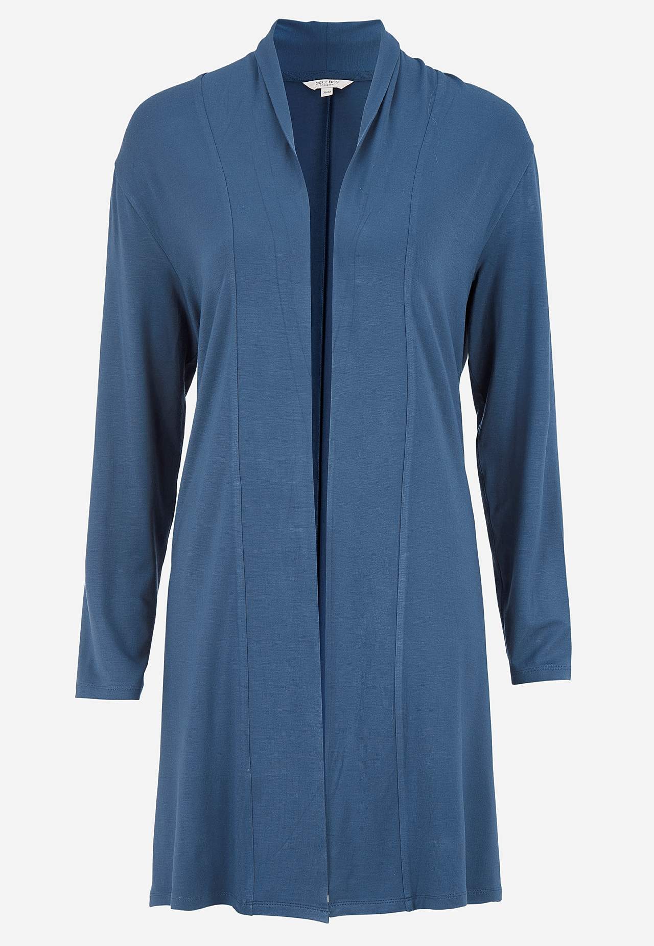 Lang cardigan i tricot
