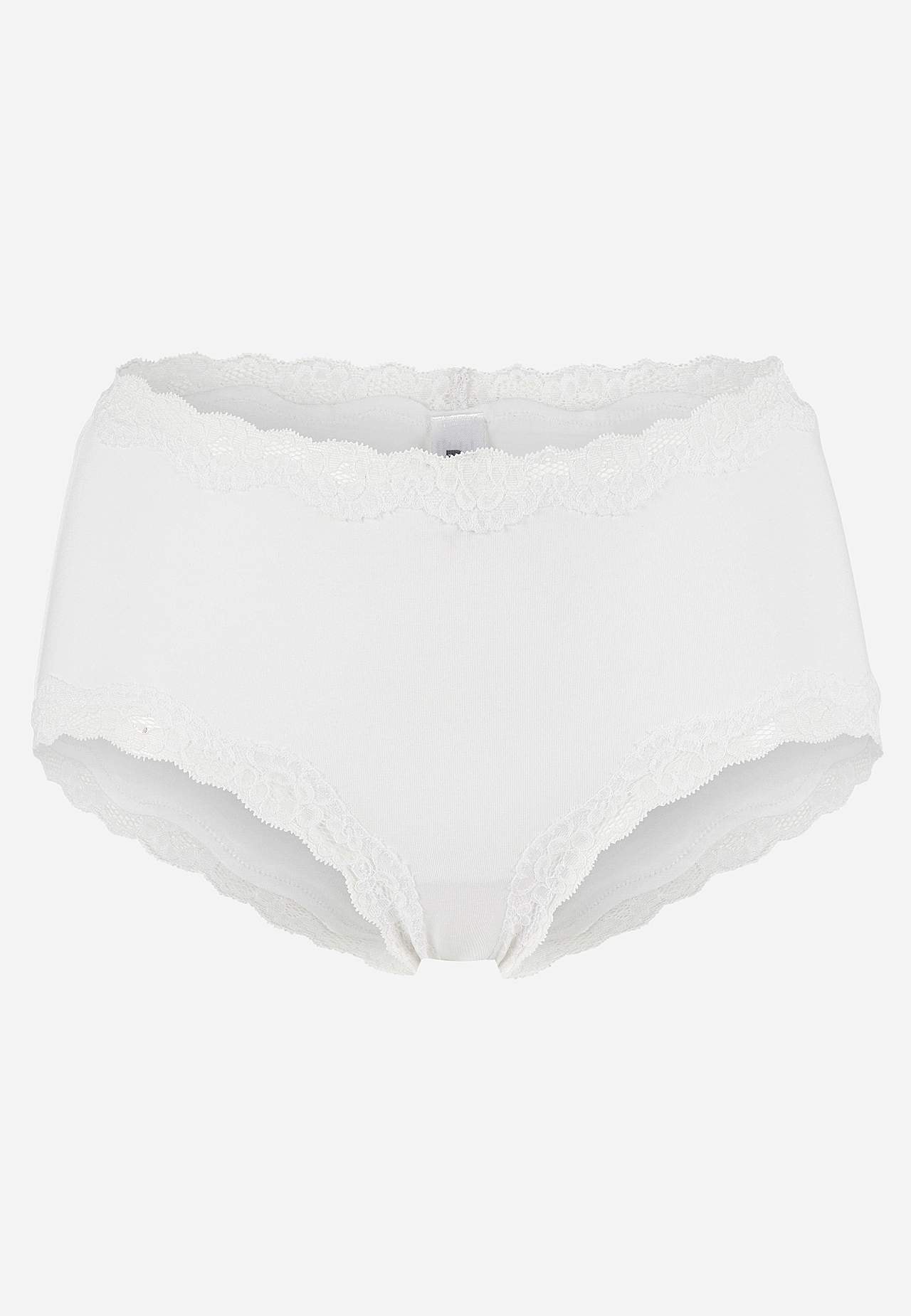 Hipstertruse med blonder Ella 4-pack