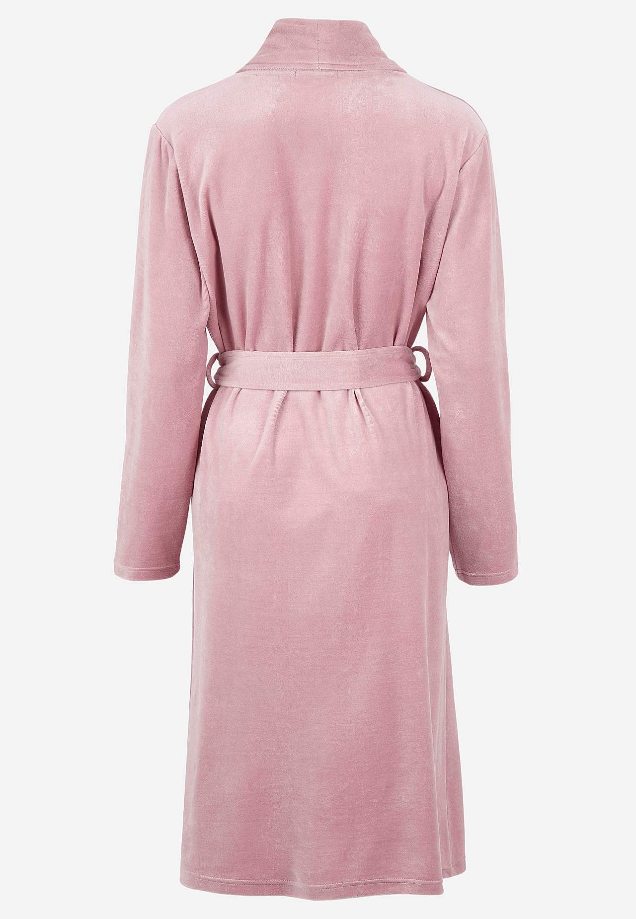 Morgenkåpe i velour